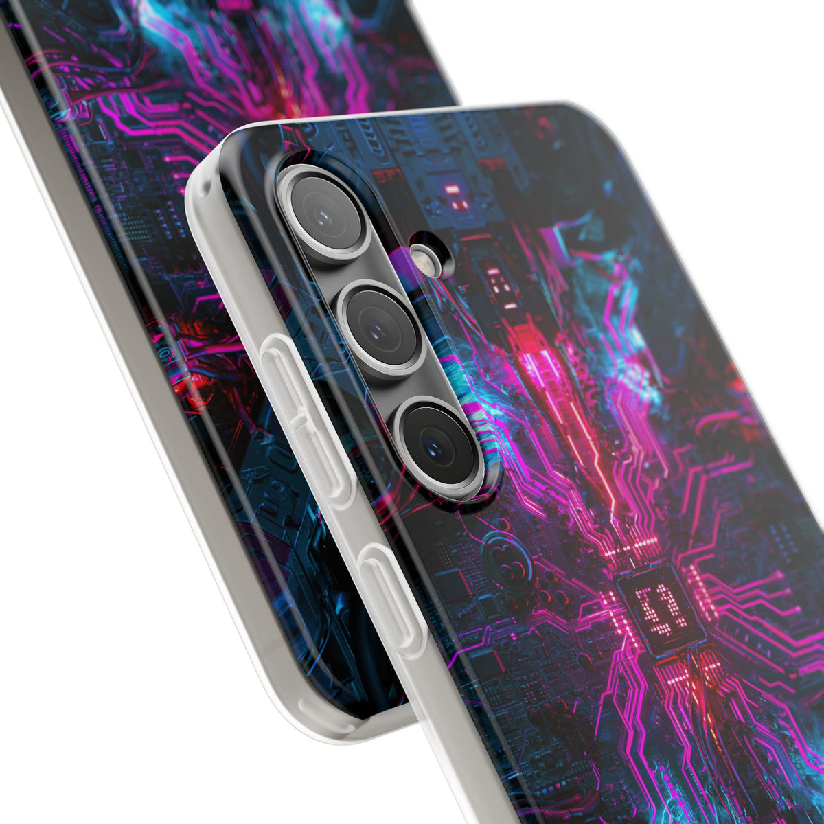 Neural Circuit Core · Lite Phone Case for Samsung · Black