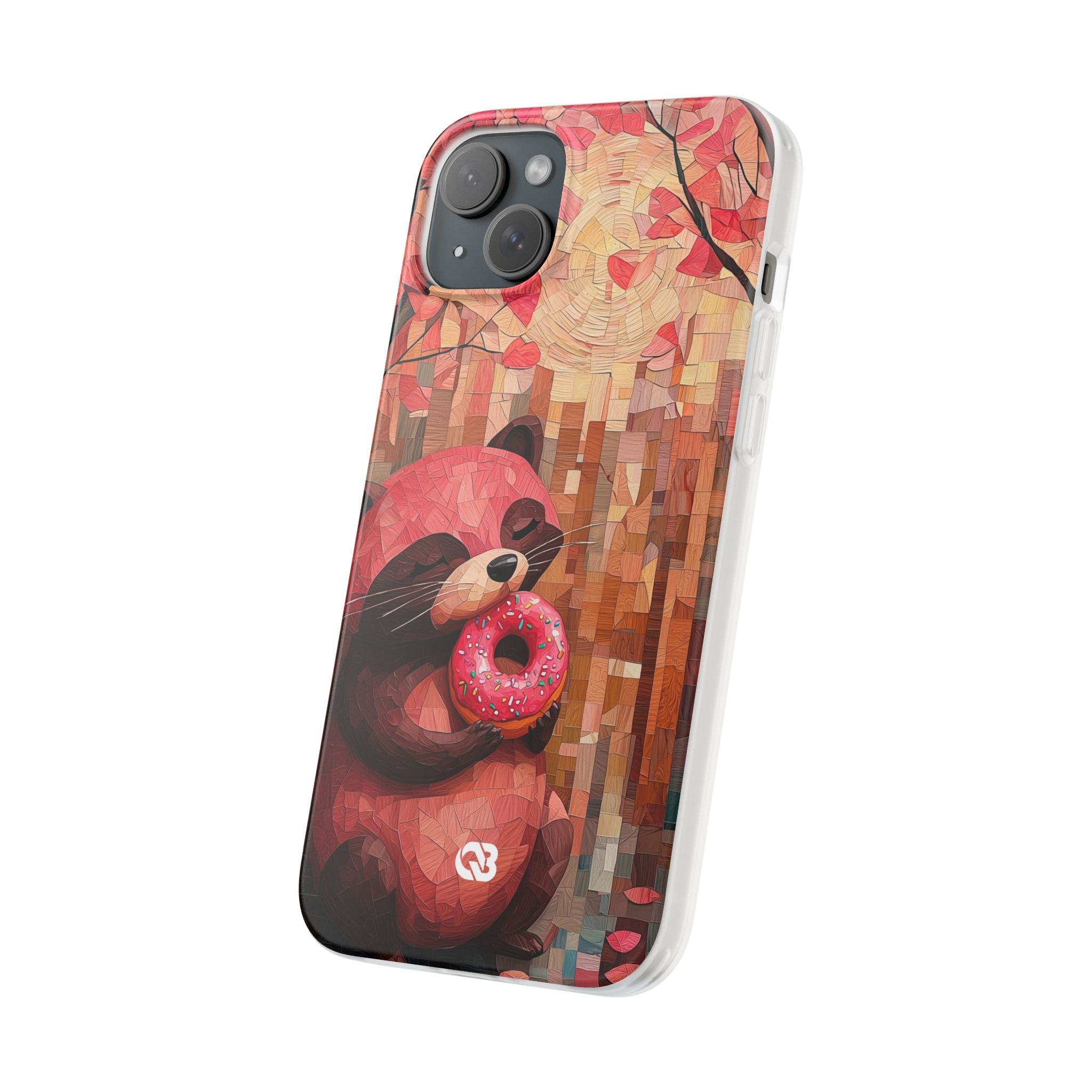 Crimson Donut Bandit · Soft Custodia per iPhone