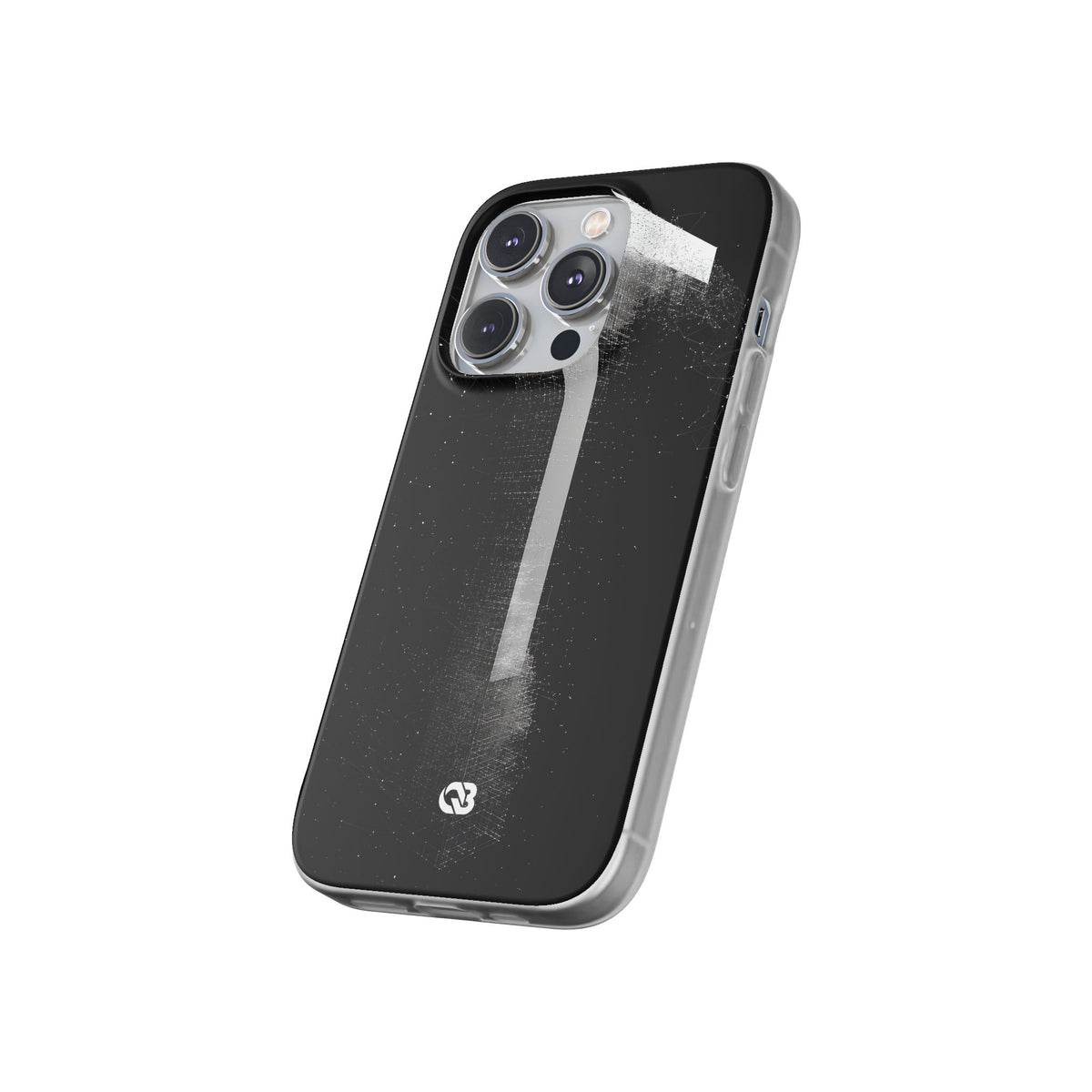 Black Lite Phone Case for iPhone - Vector Core Monolith