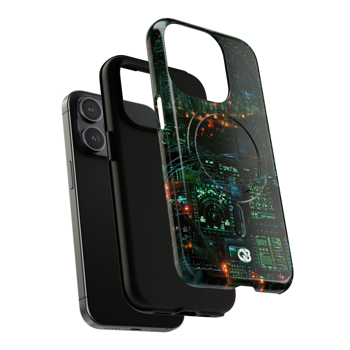Tactical Avionics HUD · Tough 2.0 Magnetic Phone Case for iPhone · Green