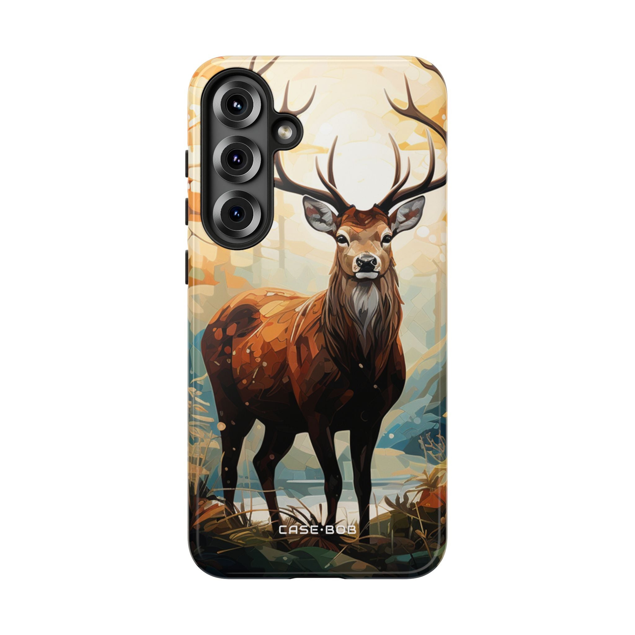 Glowing Stag Samsung S25 Plus Case - Tough - CASE•BOB