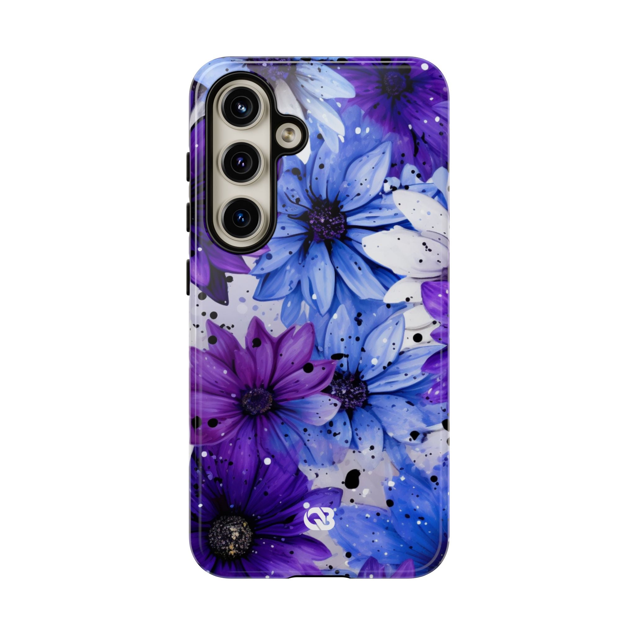 Ink Splatter Blooms · Tough Coque de téléphone pour Samsung