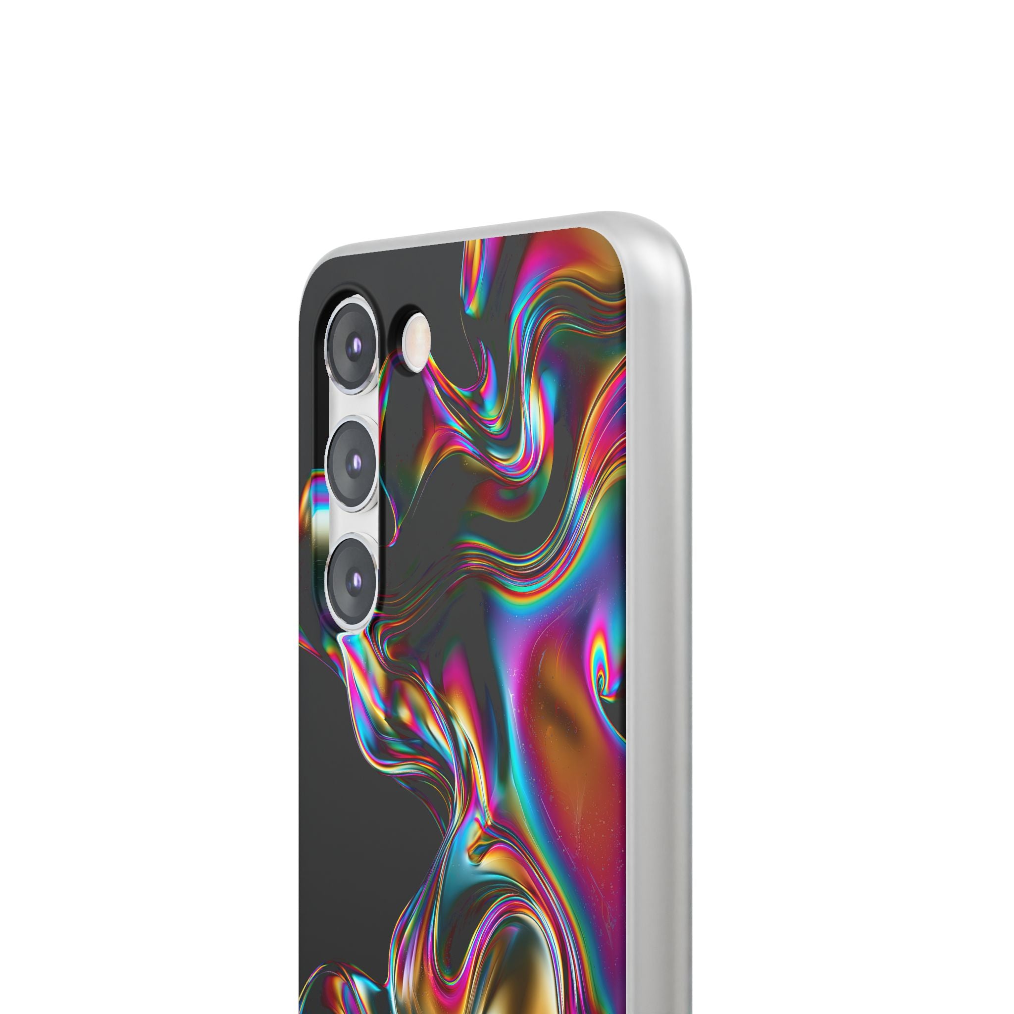 Purple Lite Phone Case for Samsung - Liquid Neon Chrome