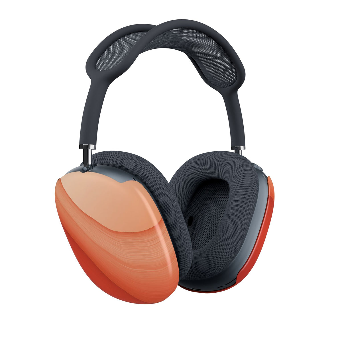 Terracotta Flow · Hard Case for AirPods Max · Orange