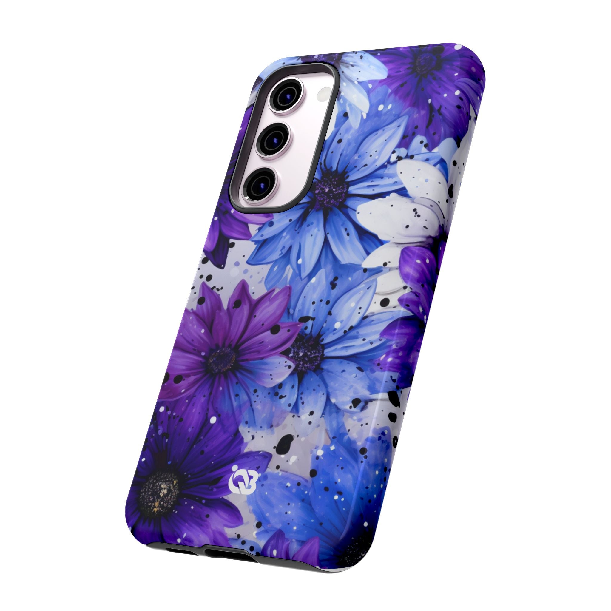 Ink Splatter Blooms · Tough Coque de téléphone pour Samsung