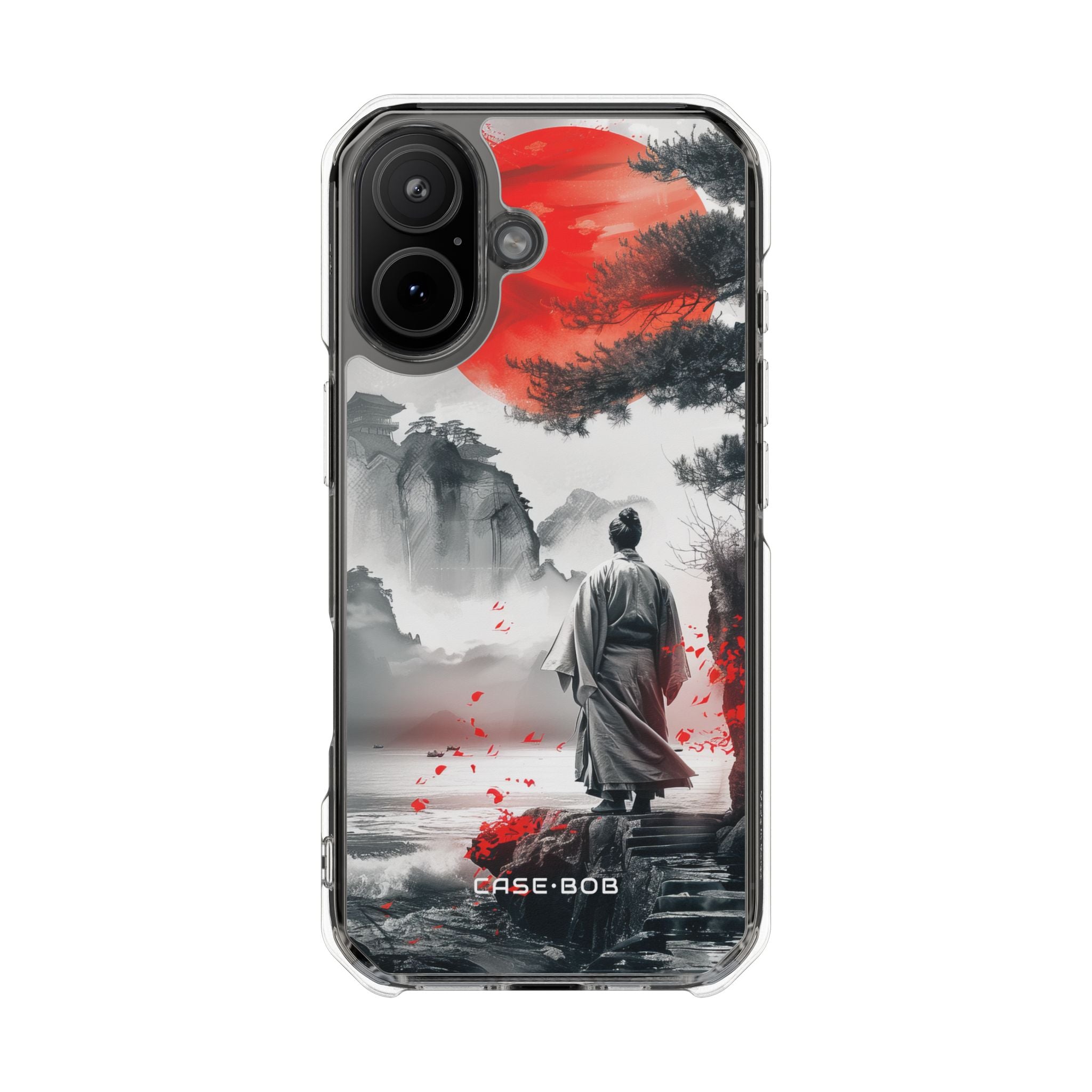 Red Sun Samurai iPhone 17 Case - Impact