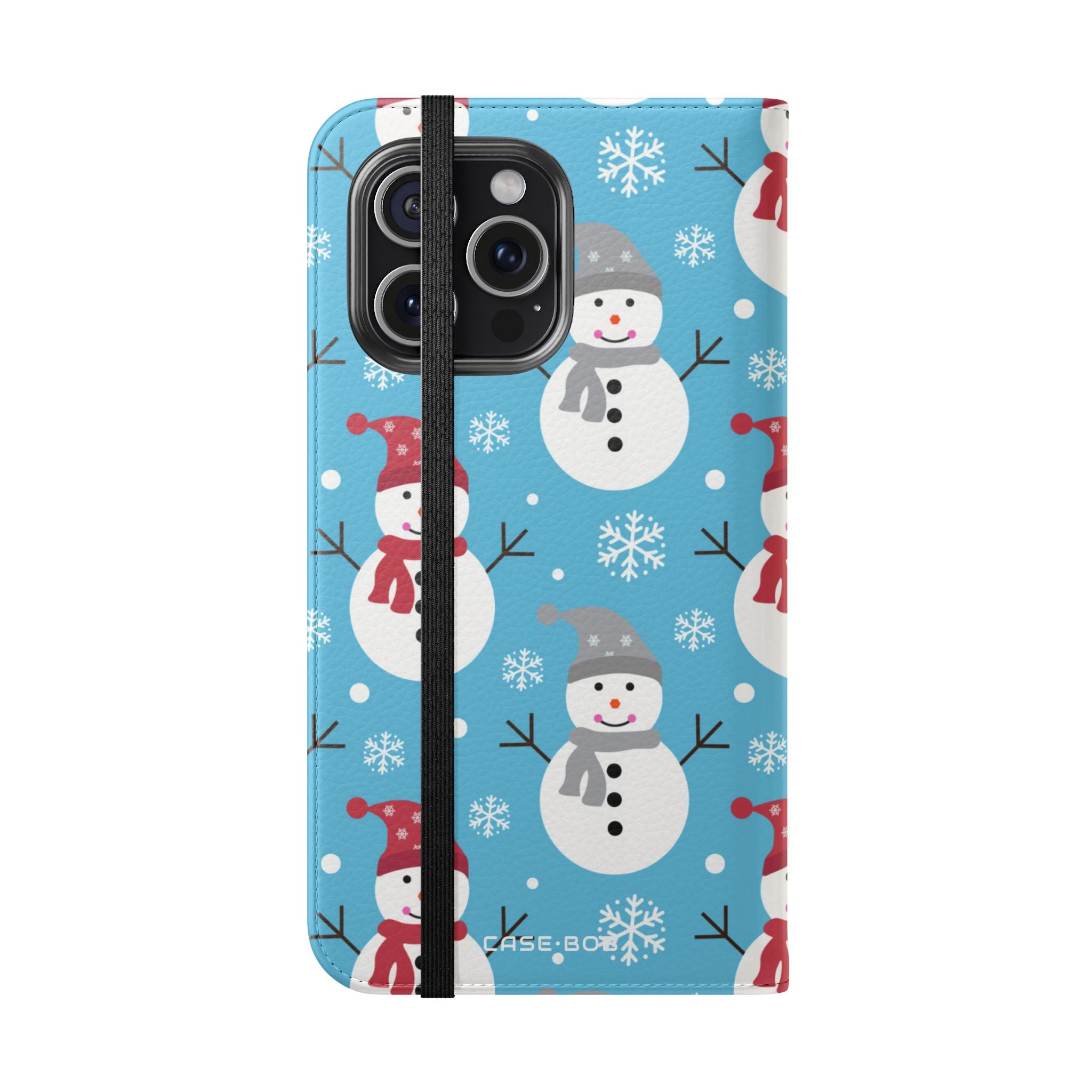 Snowman Glow - iPhone 15 Pro Max Case - Wallet