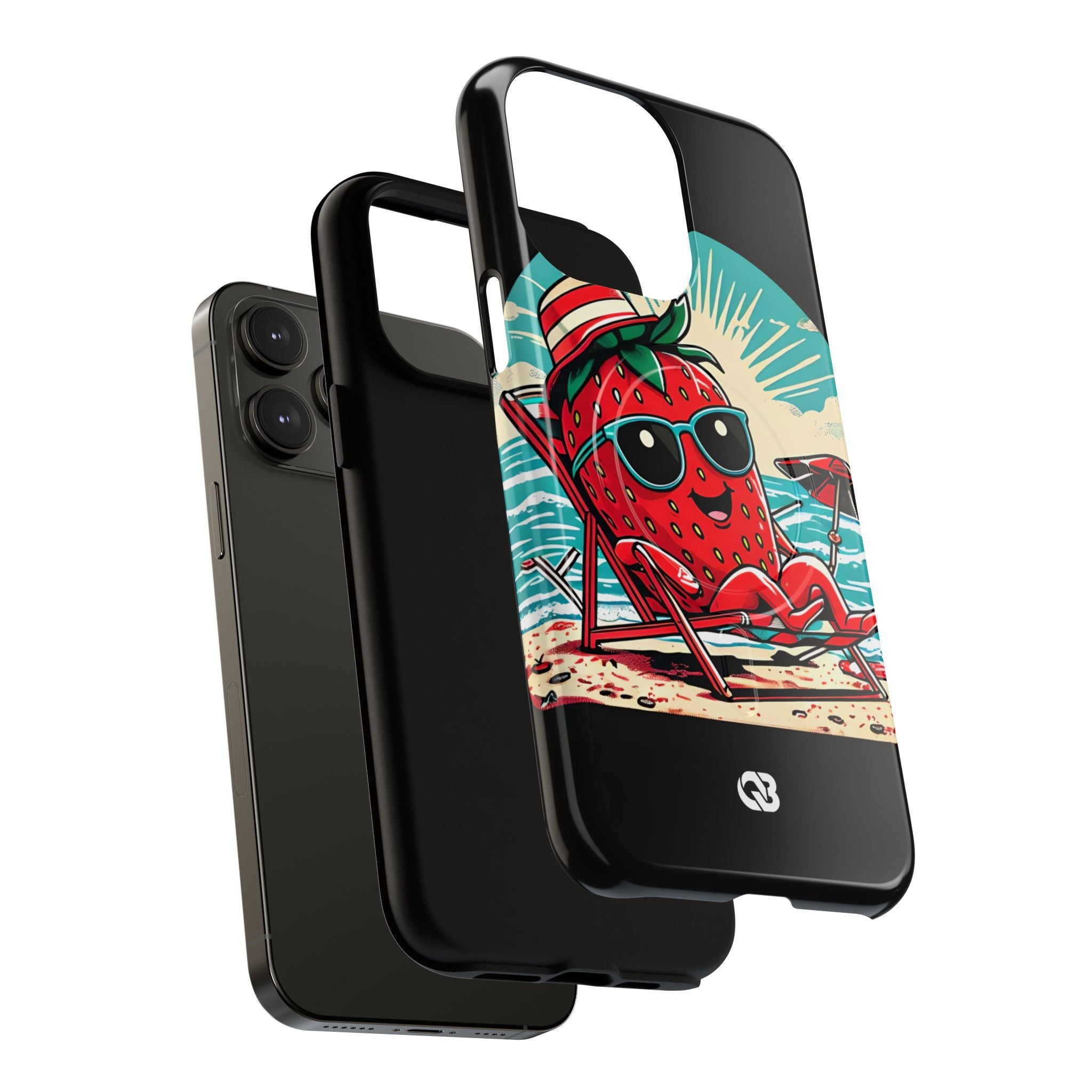 Retro Coastal Berry · Tough+ Magsafe