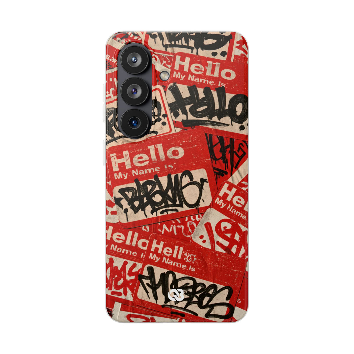 Slap Tag Collage · Lite Phone Case for Samsung · Red