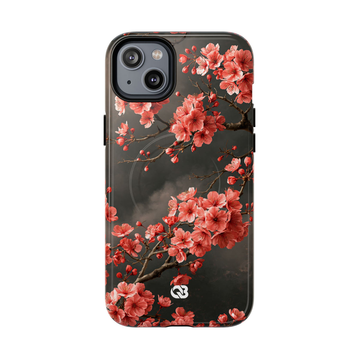 Dark Sakura Nocturne · Tough 2.0 Magnetic Phone Case for iPhone · Black