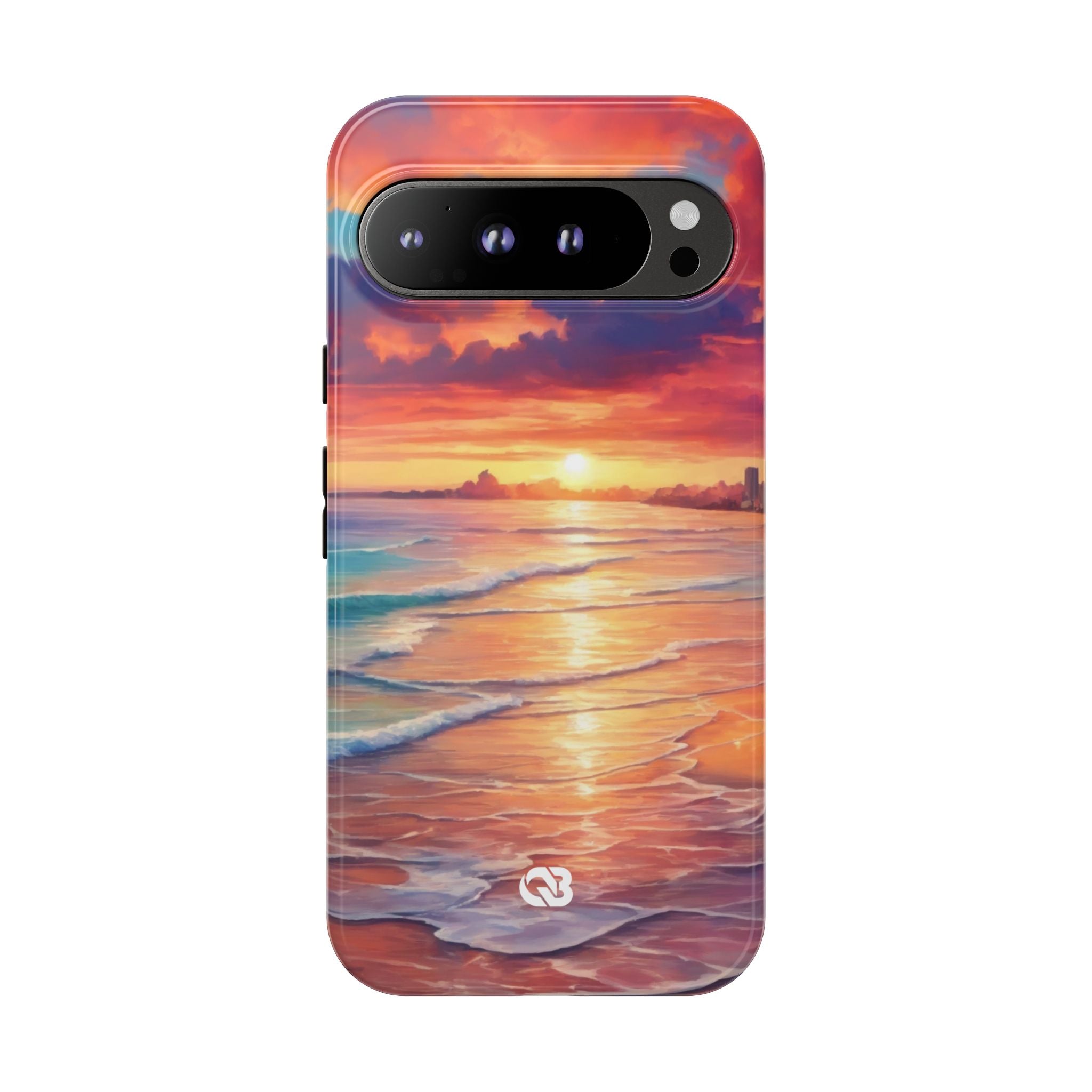Crimson Shore Horizon · Tough Phone Case for Google Pixel