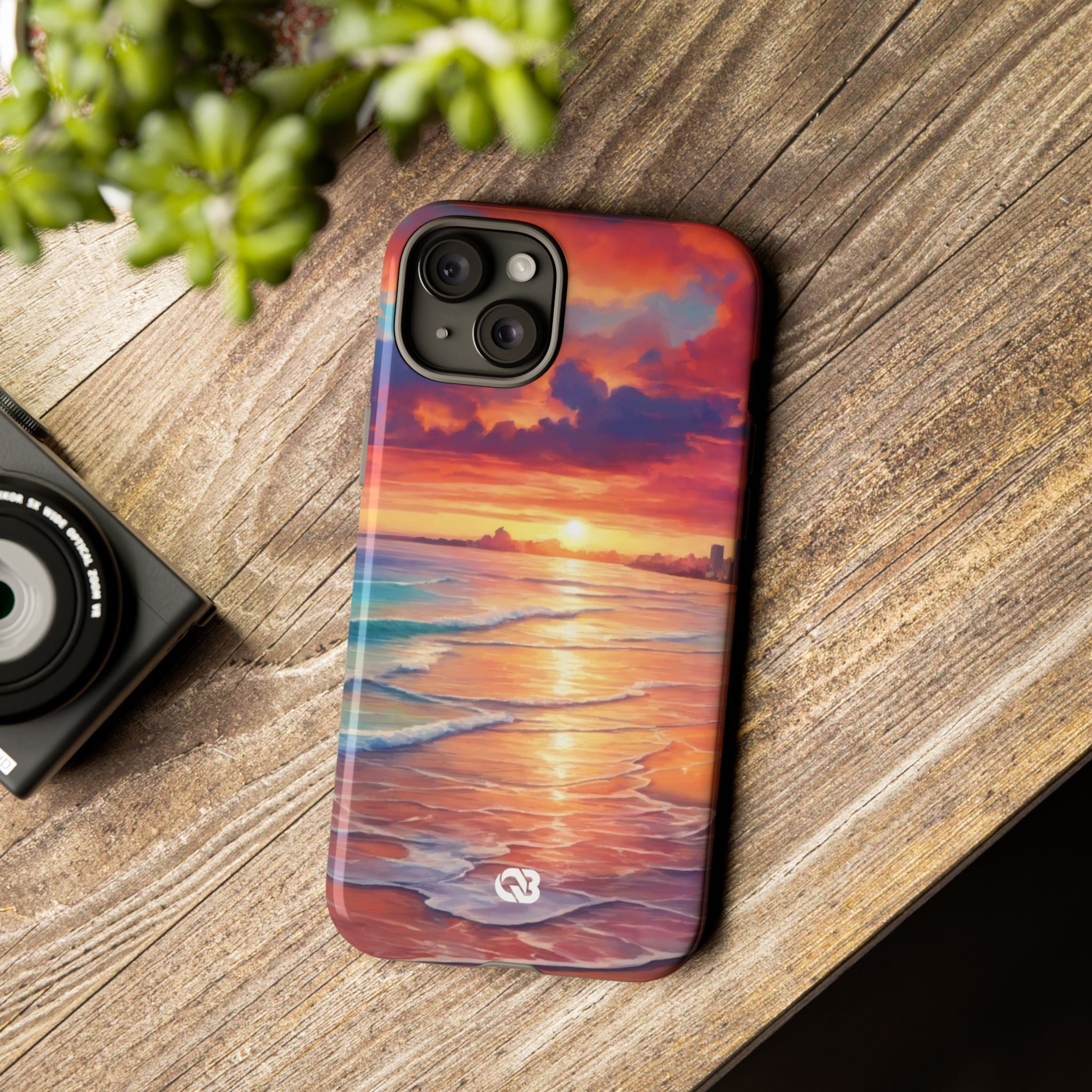 Crimson Shore Horizon · Custodia Tough per iPhone