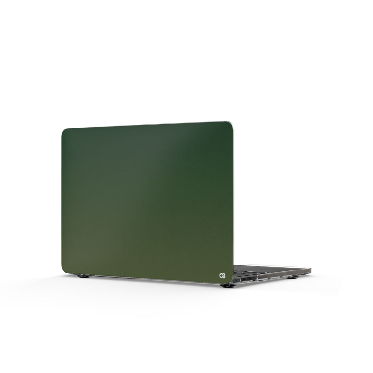 Evergreen Gradient · Clear Hard Case for MacBook · Green
