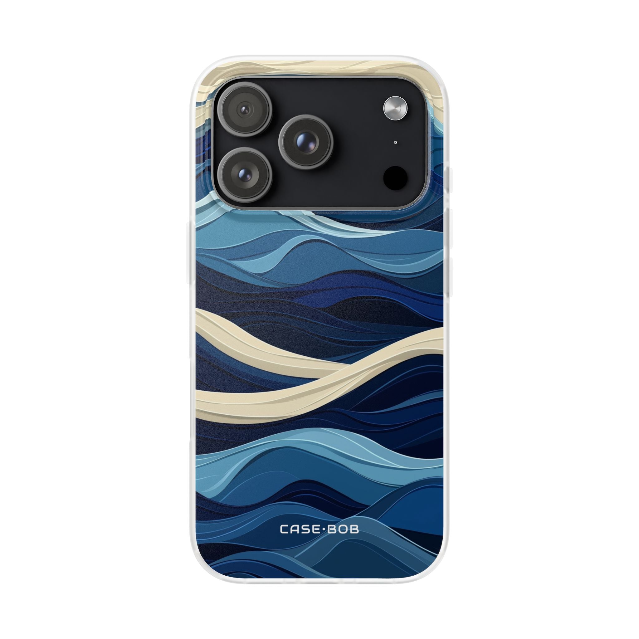 Ocean Rhythm iPhone 17 Pro Case - Soft - CASE•BOB