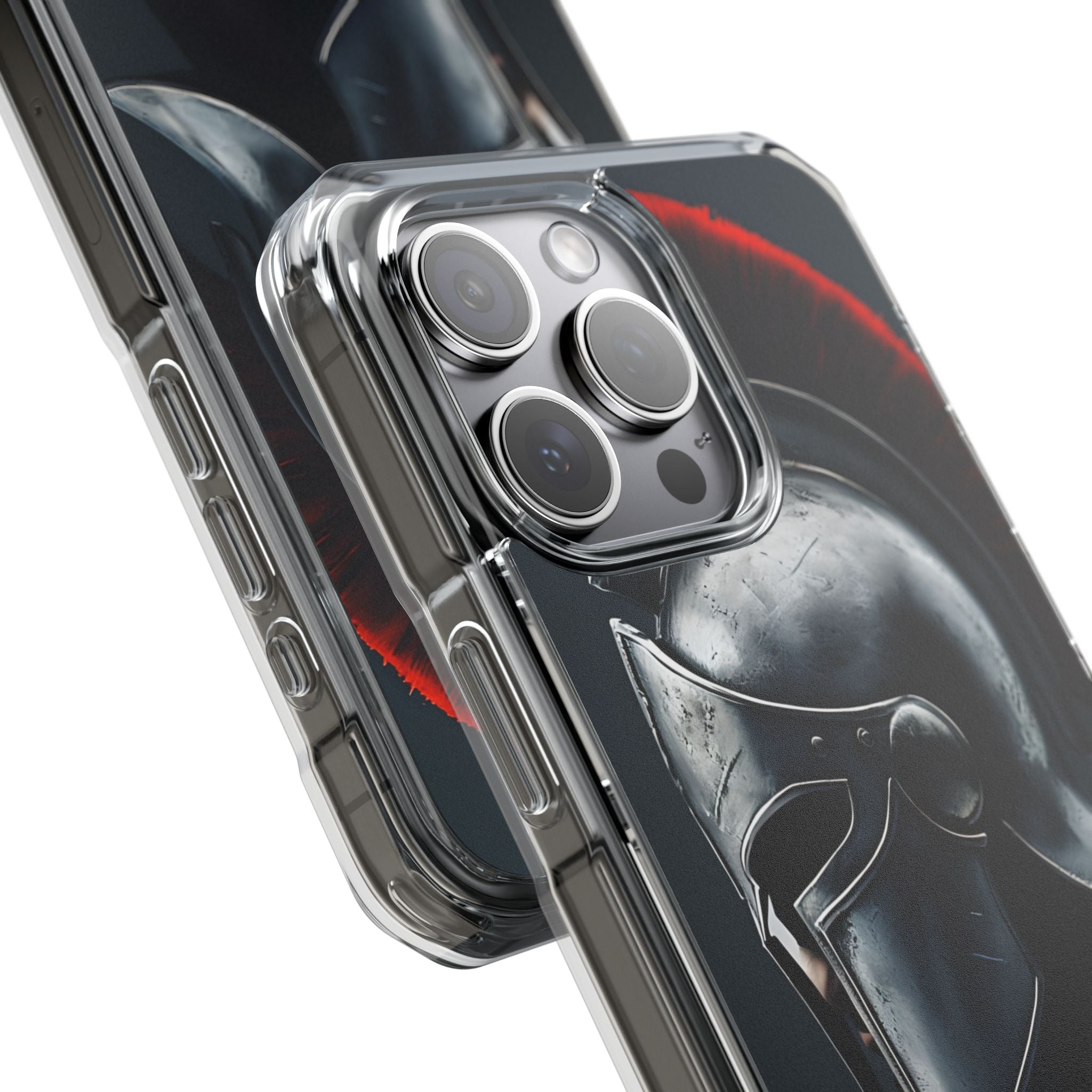 Silver Centurion iPhone 15 Pro Max Case - Impact