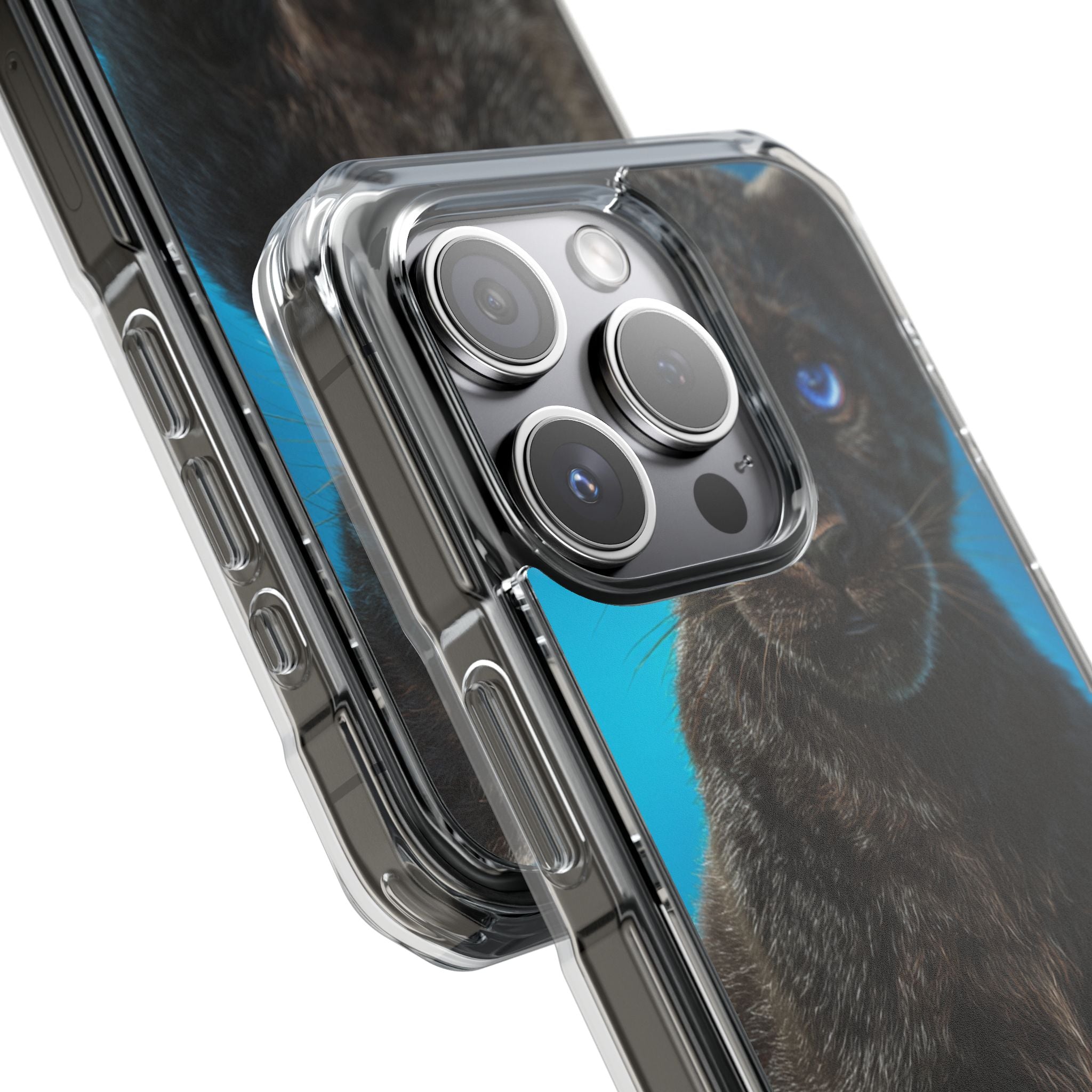 Sapphire Gaze Panther · Impact Phone Cover for iPhone · Magsafe