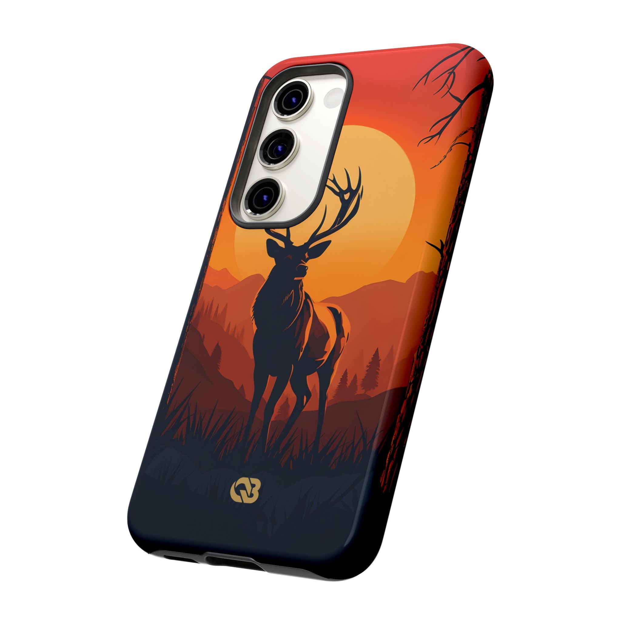Amber Ridge Stag · Tough Phone Case for Samsung