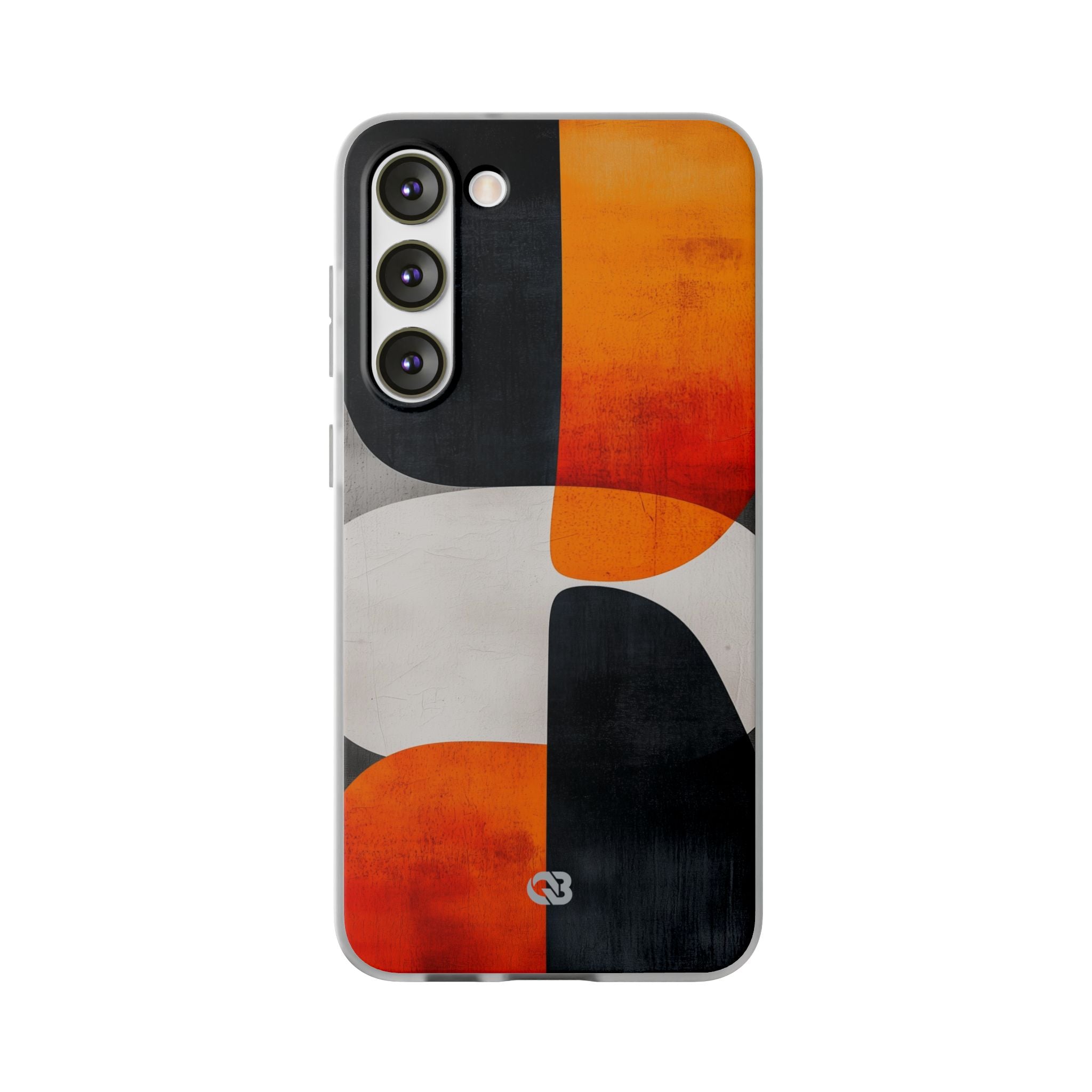 Burnt Amber Flow · Soft Phone Case for Samsung