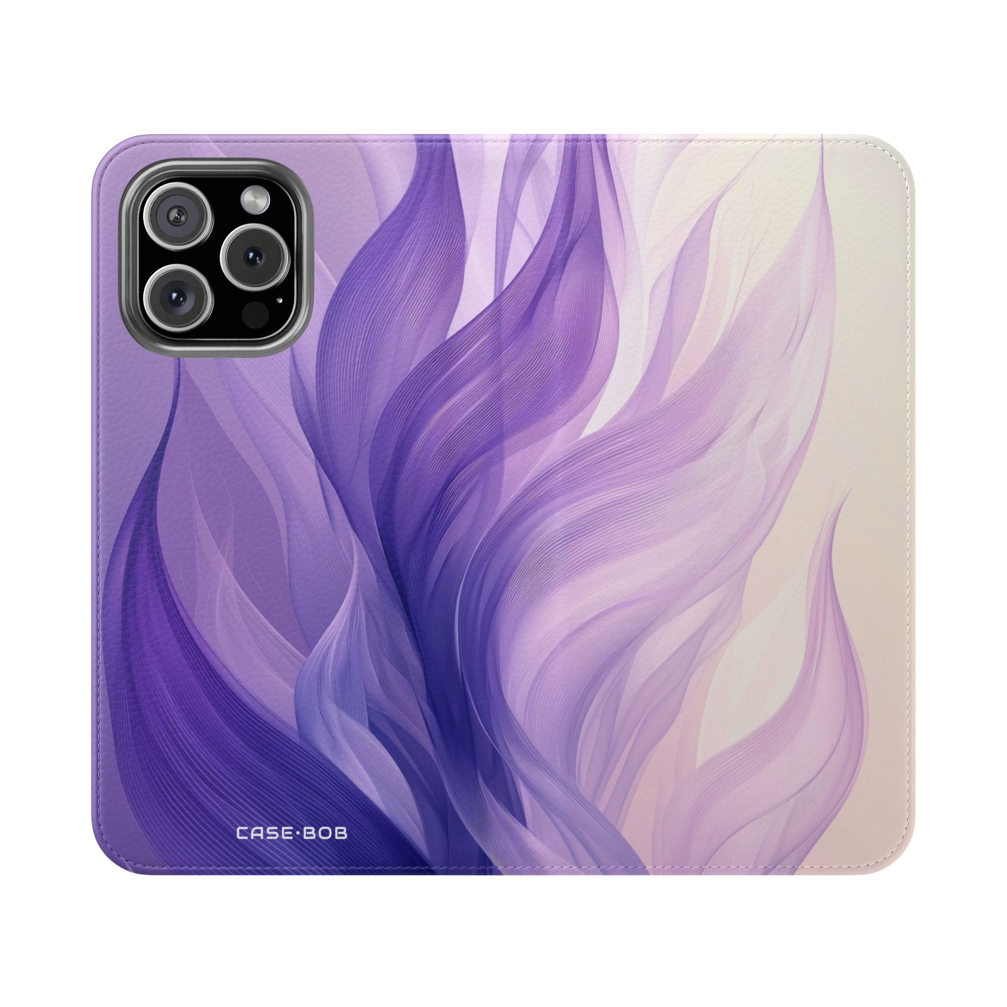 Purple Ribbons - iPhone 16 Max Case - Wallet