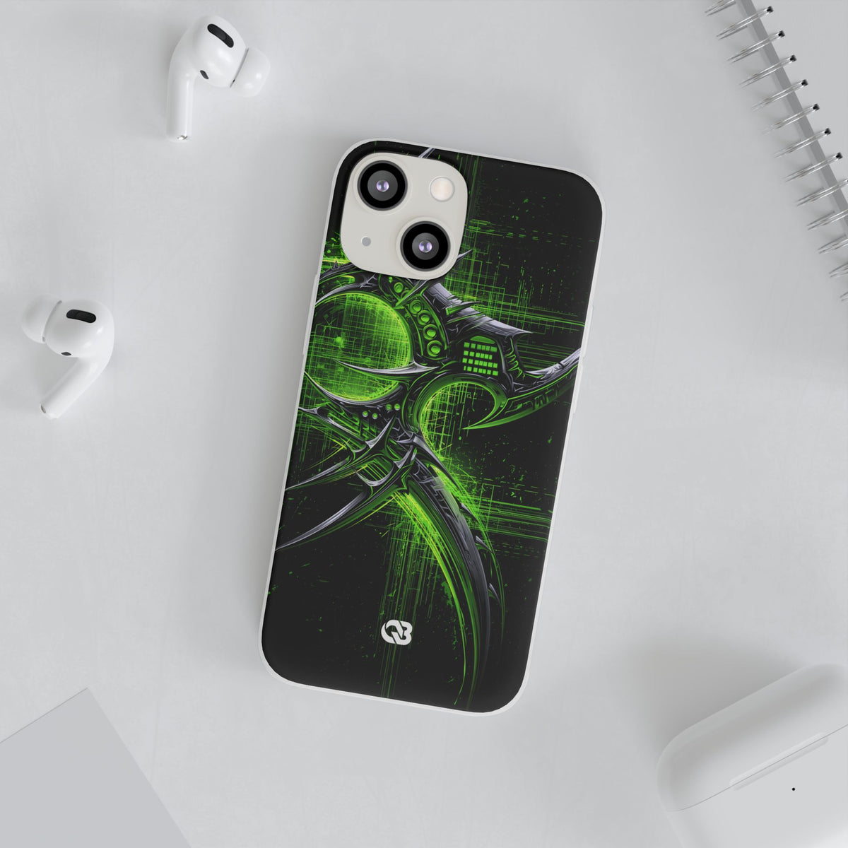 Cyber Sigil Grid · Lite Phone Case for iPhone · Green