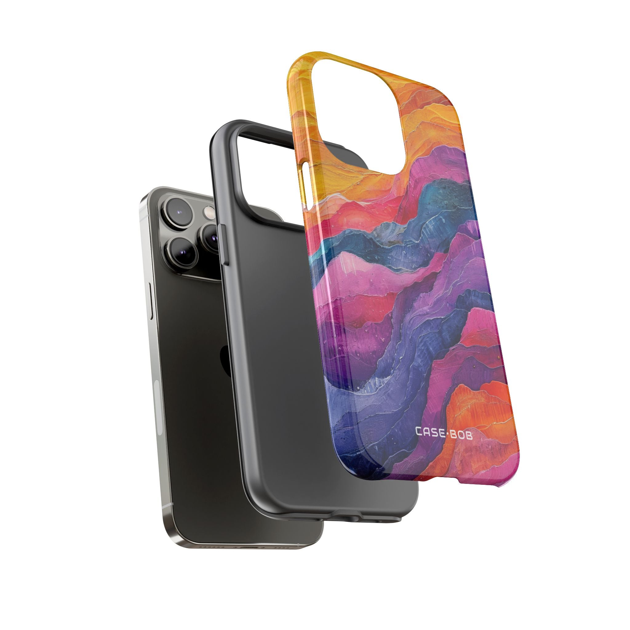 Lebendiger Fluss iPhone 14 Pro Max Case - Tough