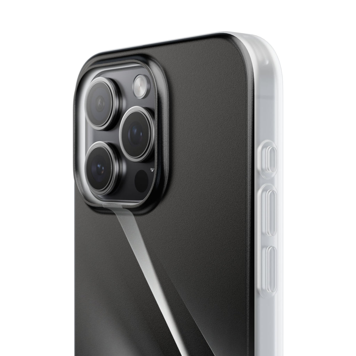 Obsidian Ridge · Lite Phone Case for iPhone · Black