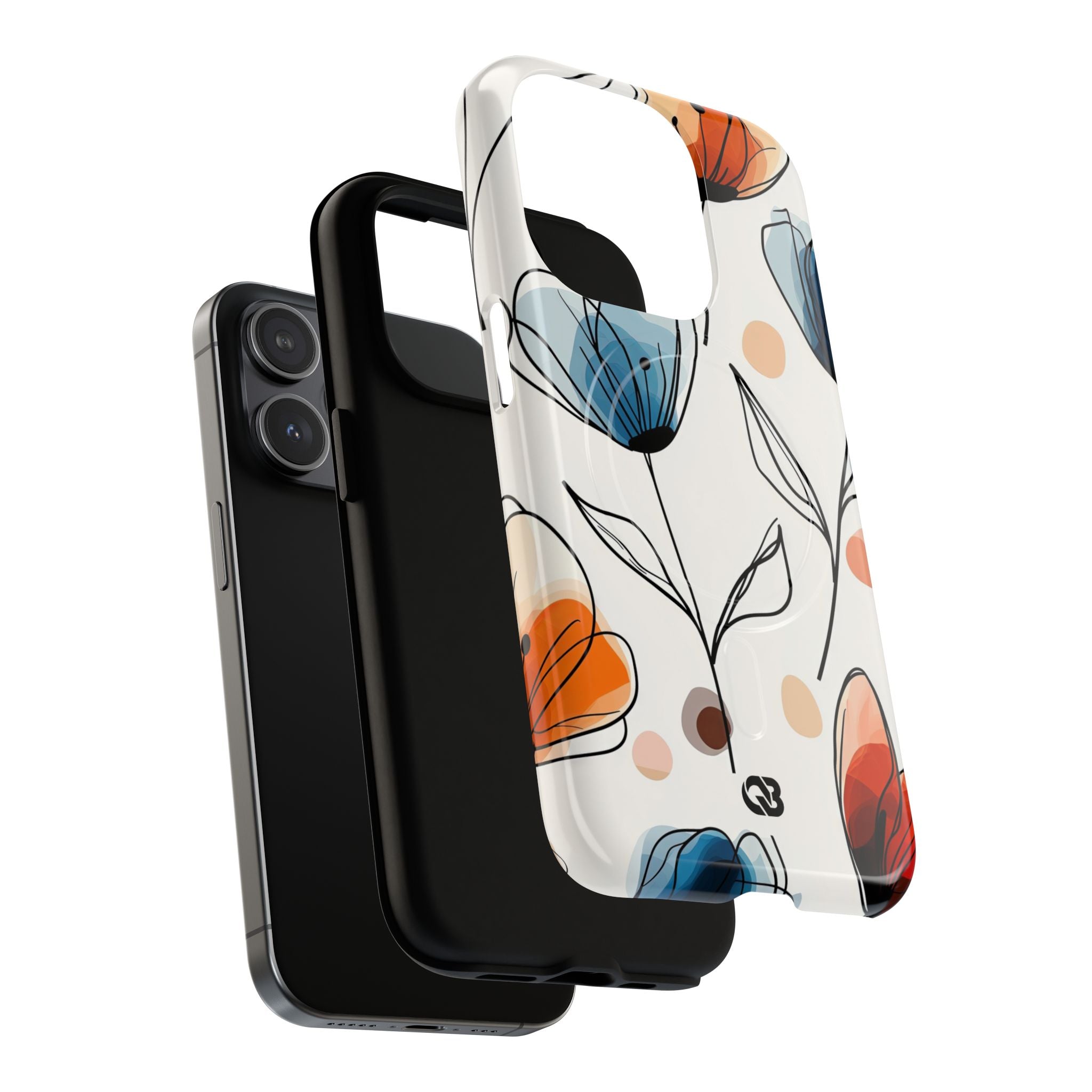 Ink Watercolor Tulips · Tough+ Phone Case for iPhone · Magsafe