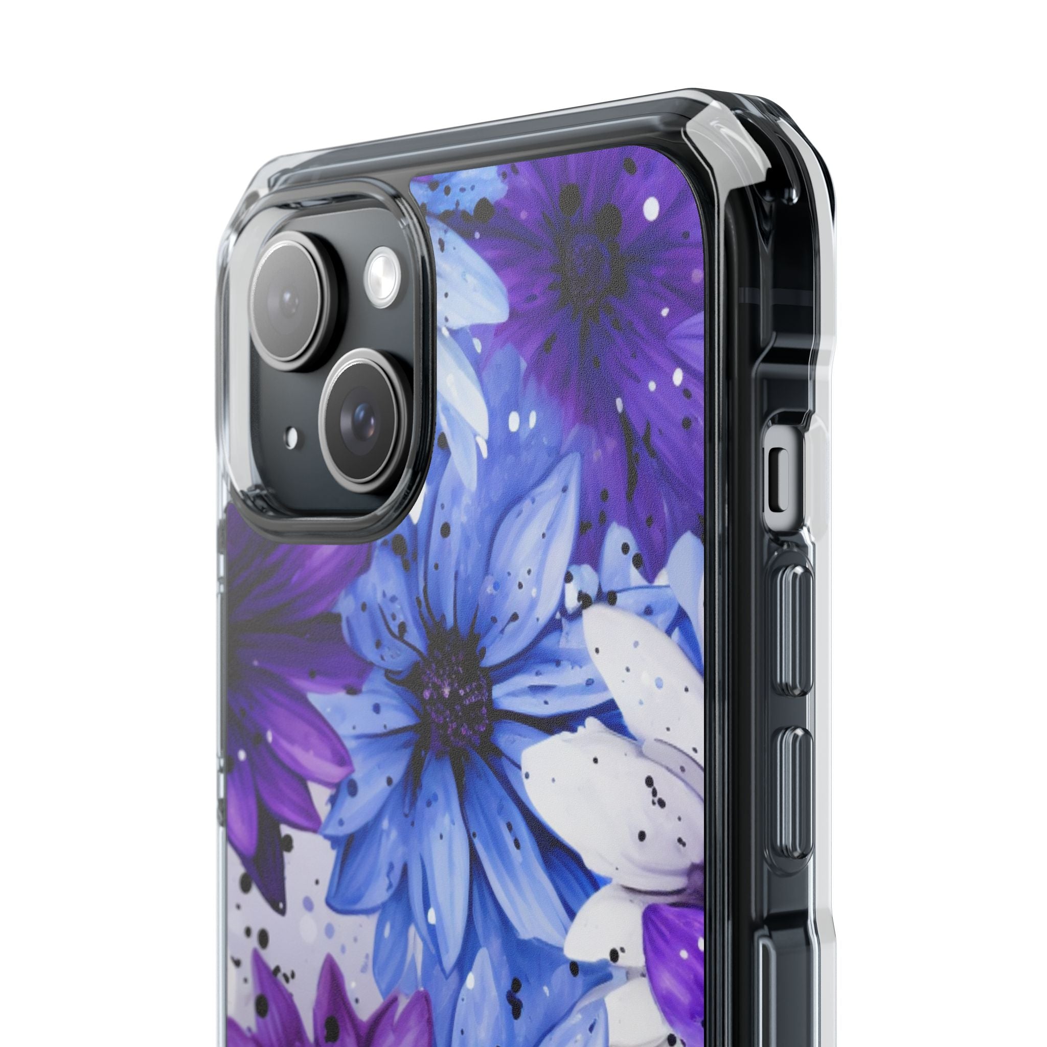 Ink Splatter Blooms · Impact Phone Case for iPhone · Magsafe