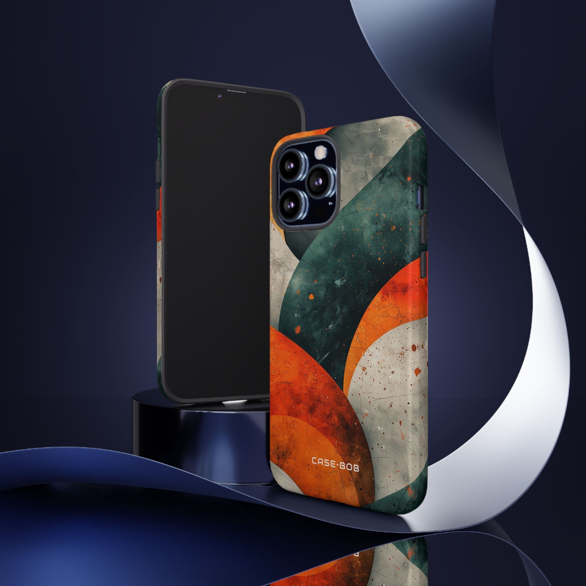 Crimson Wave iPhone 13 Pro Max Case - Tough