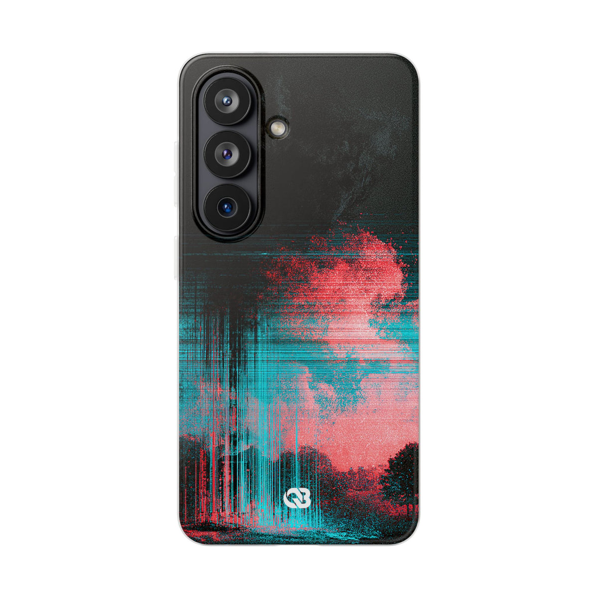 Digital Signal Drift · Lite Phone Case for Samsung · Black