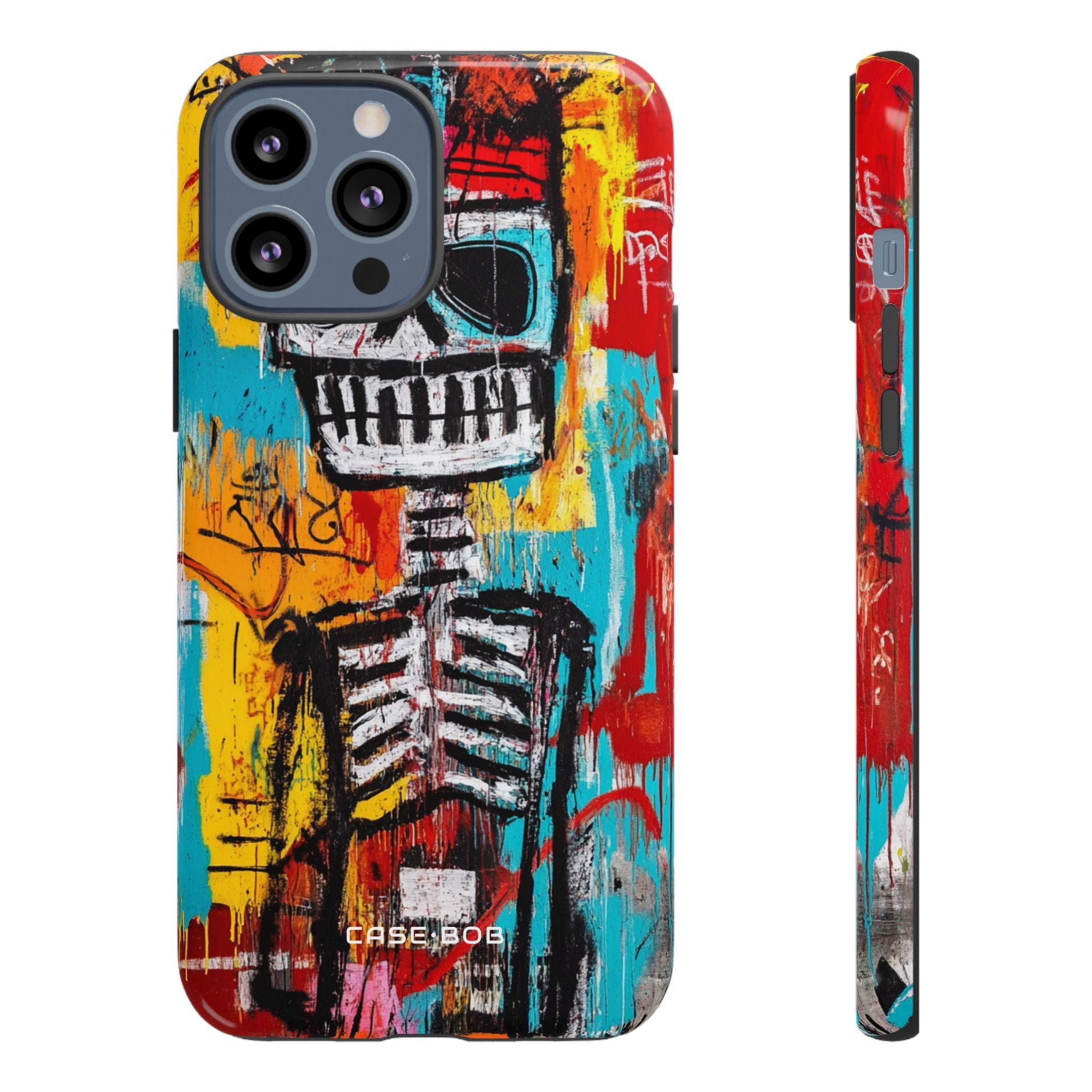 Skeleton Riot iPhone 13 Pro Max Case - Tough