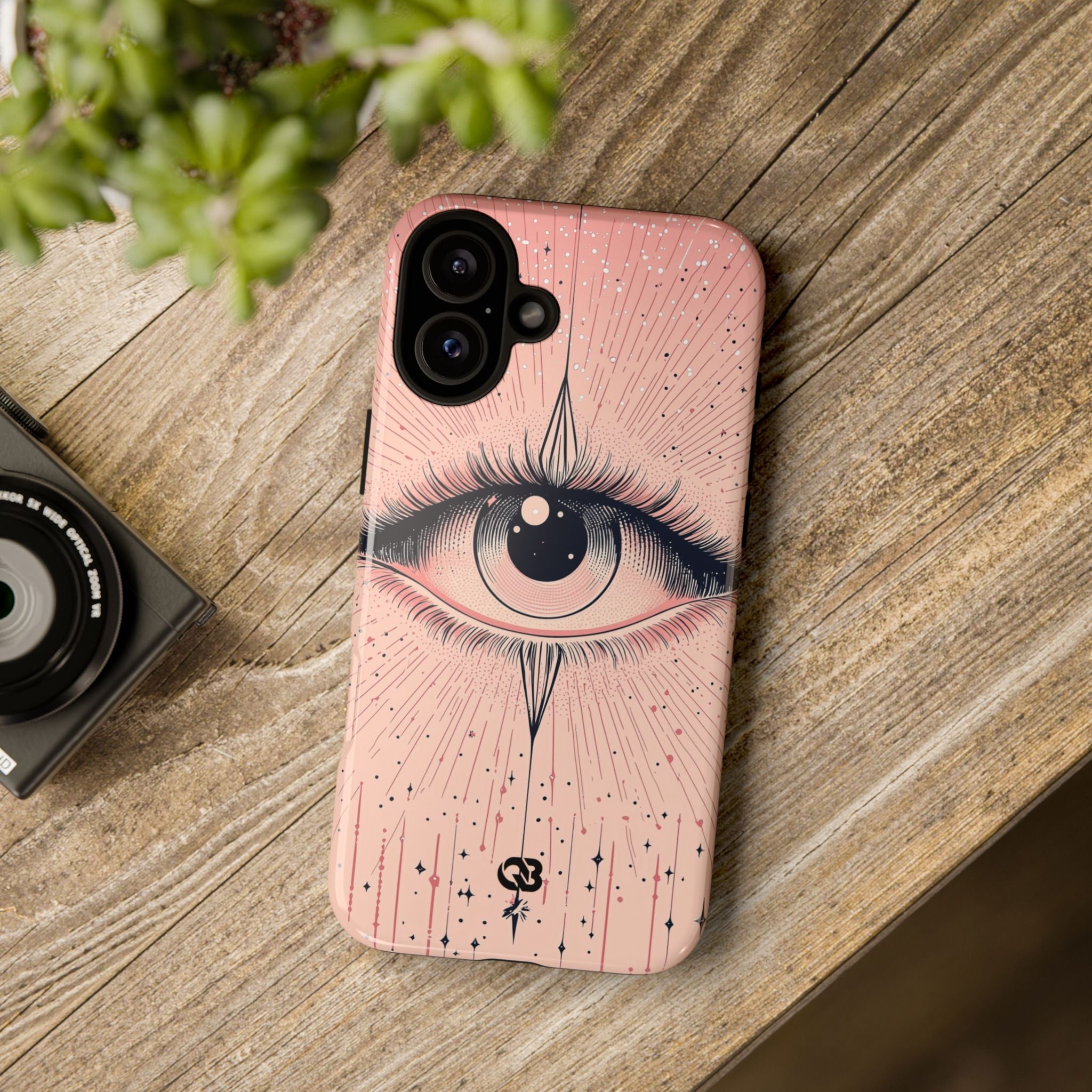 Obsidian Cosmic Gaze · Tough Phone Case for iPhone