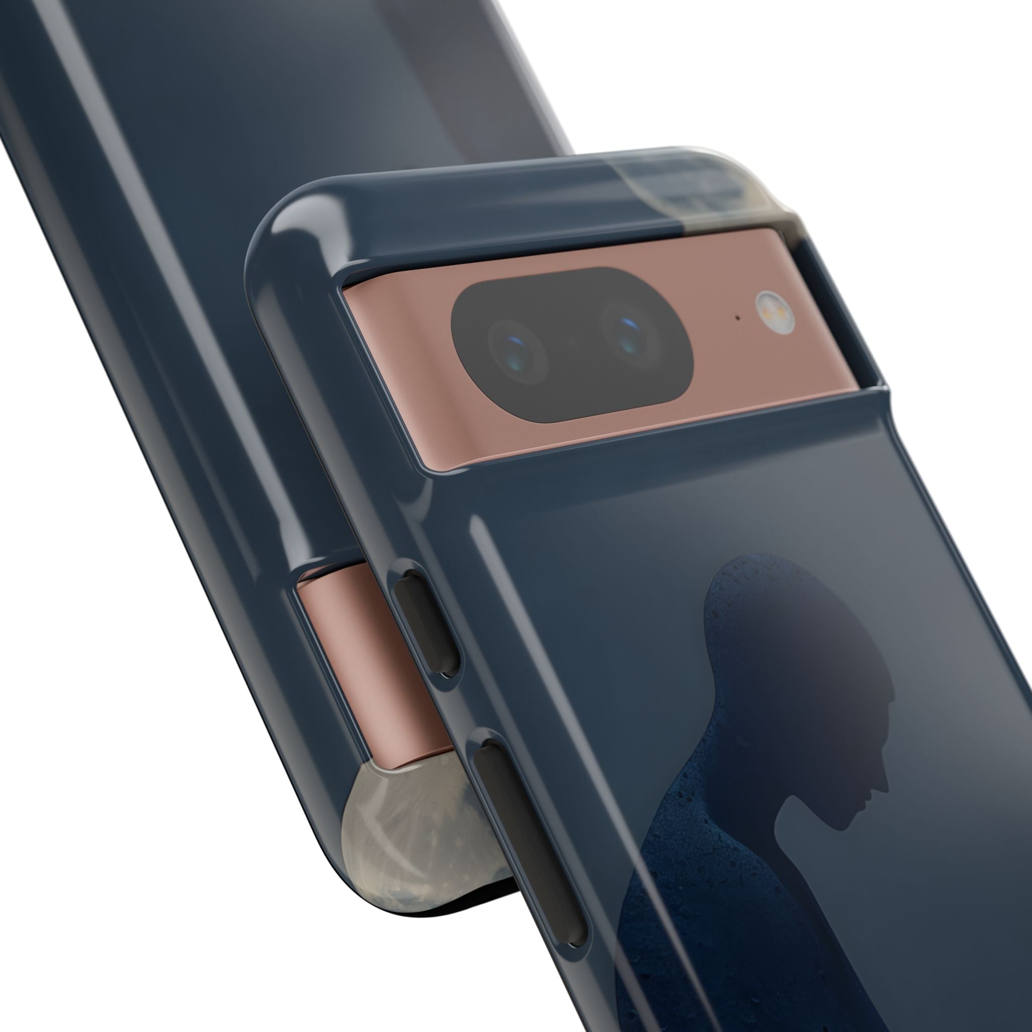 Obsidian Lunar Orb · Tough Handyhülle für Google Pixel