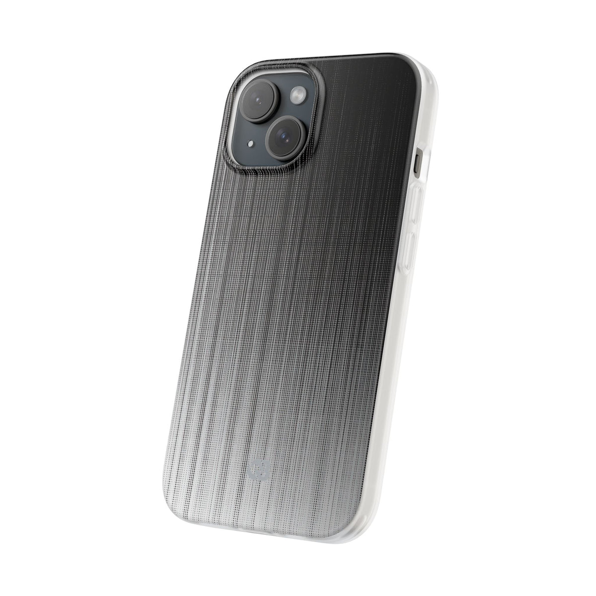 Grey Lite Phone Case for iPhone - Static Vertical Dither