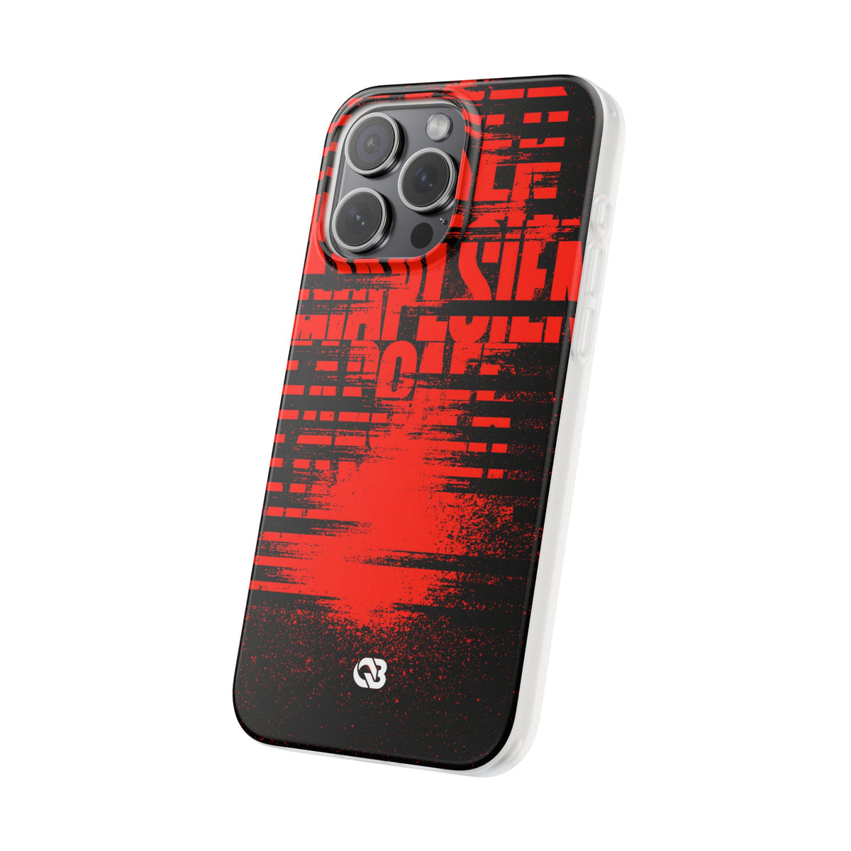Crimson Redaction · Lite Phone Case for iPhone · Black