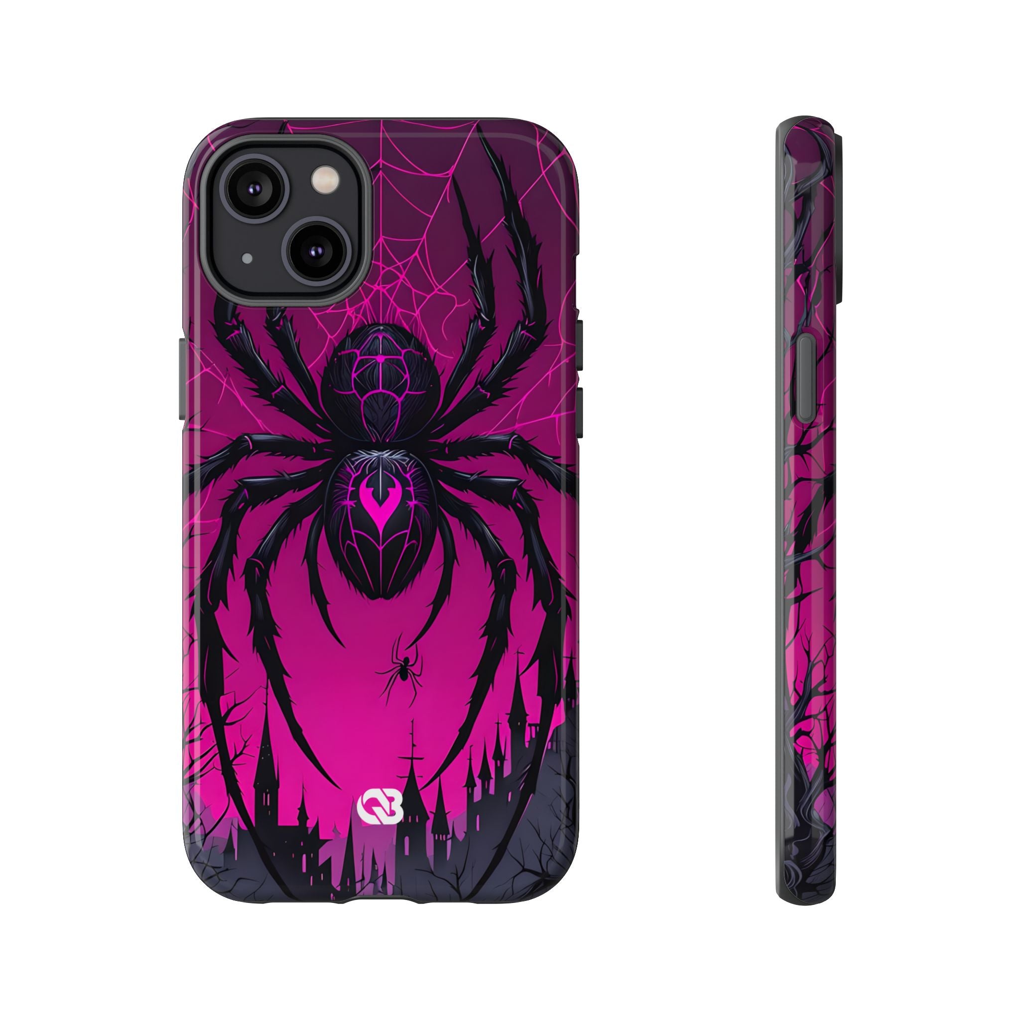 Obsidian Neon Widow · Tough Handyhülle für iPhone