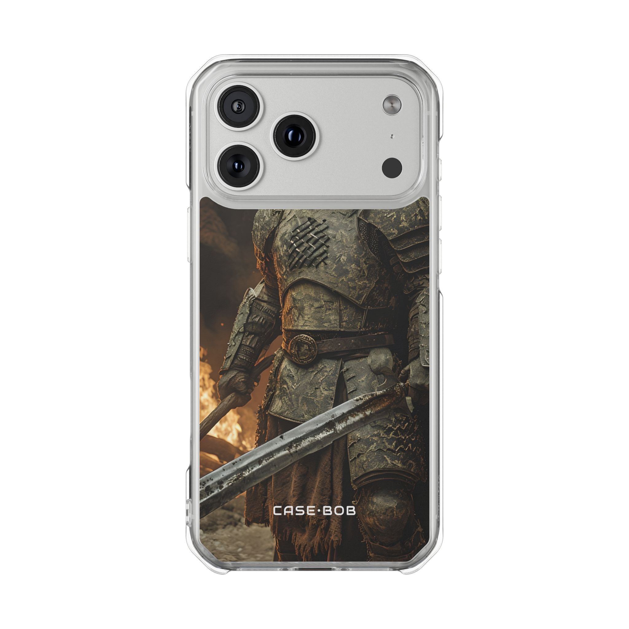 Horned Knight Flame iPhone 17 Pro Max Cover - Impact