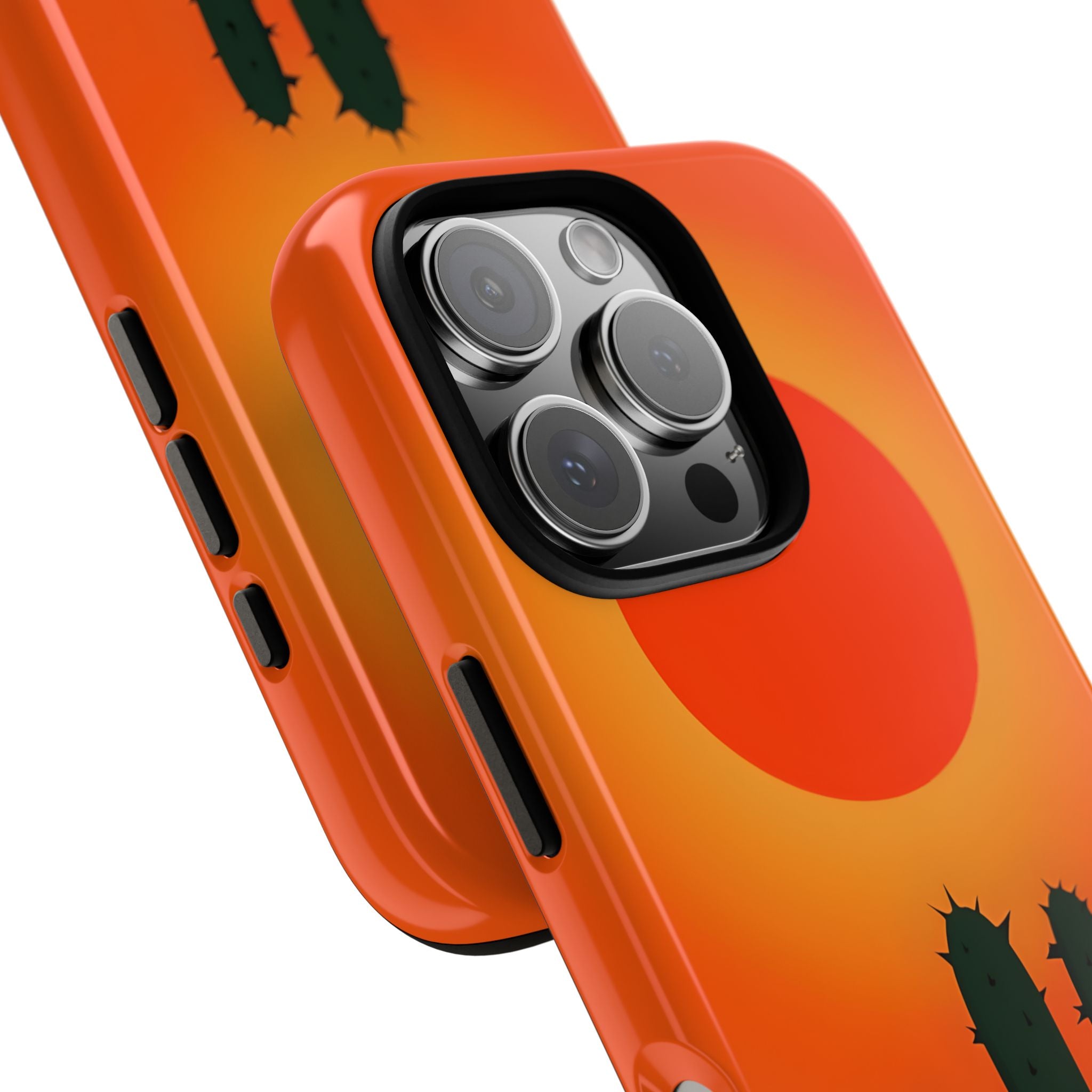 Scorched Saguaro Sunset · Tough Phone Case for iPhone