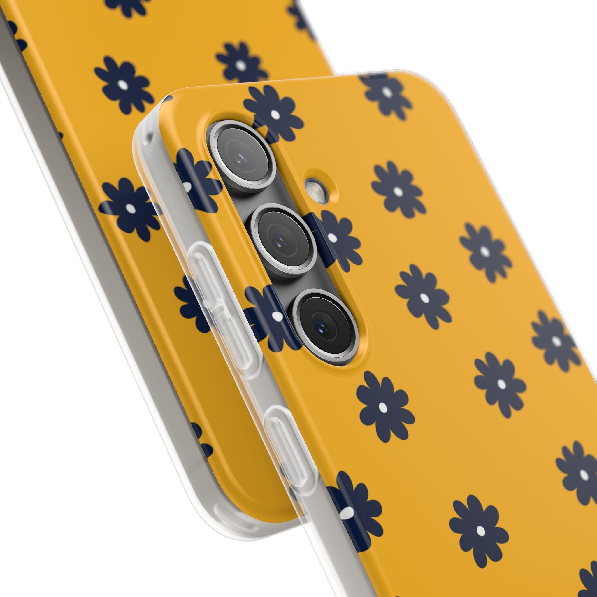 Navy Daisy Mustard · Soft