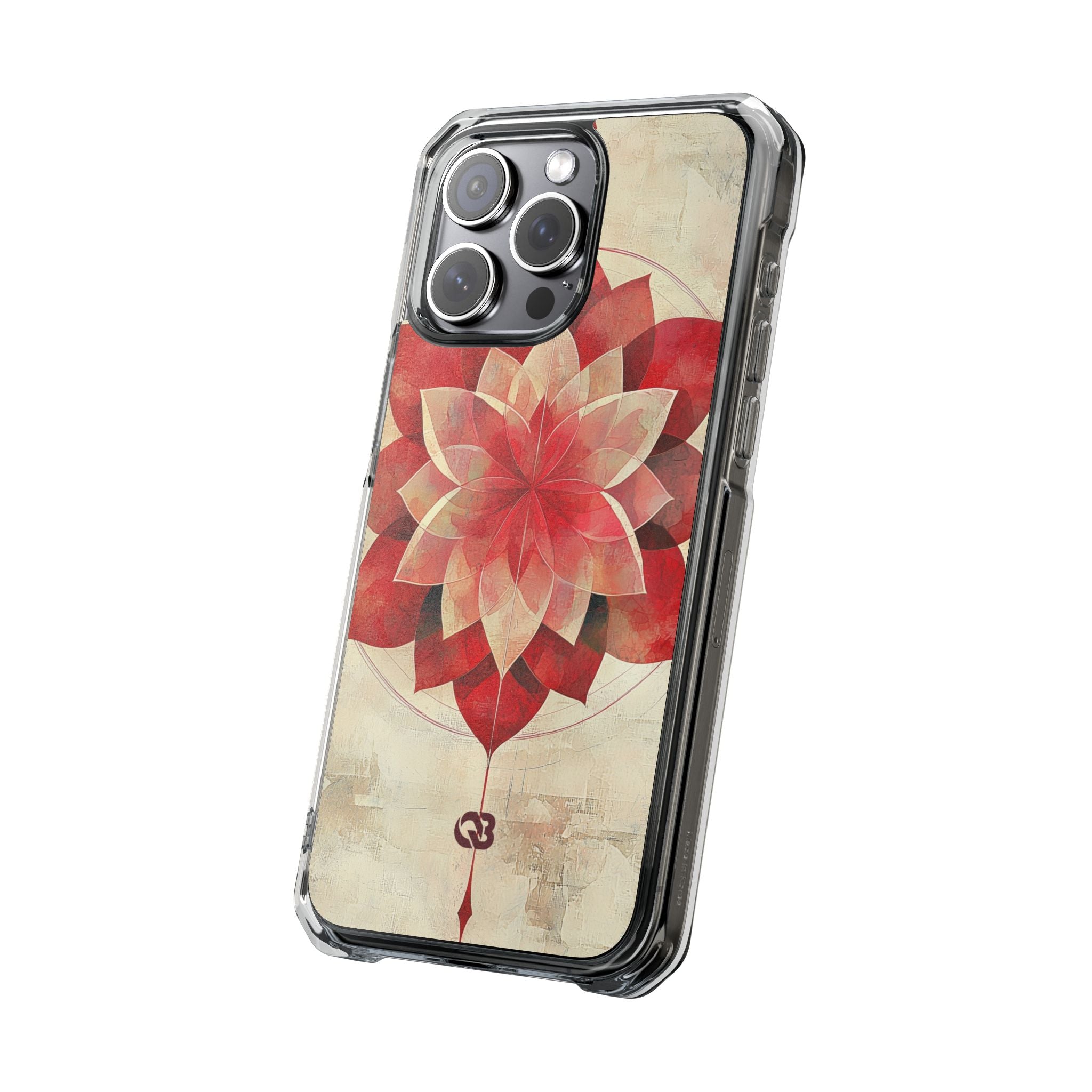 Crimson Petal Peak · Impact Phone Case for iPhone · Magsafe