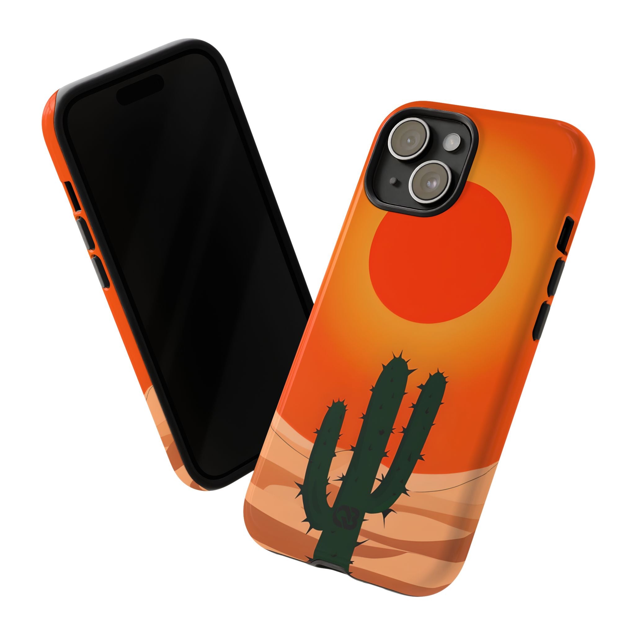 Scorched Saguaro Sunset · Tough Phone Case for iPhone