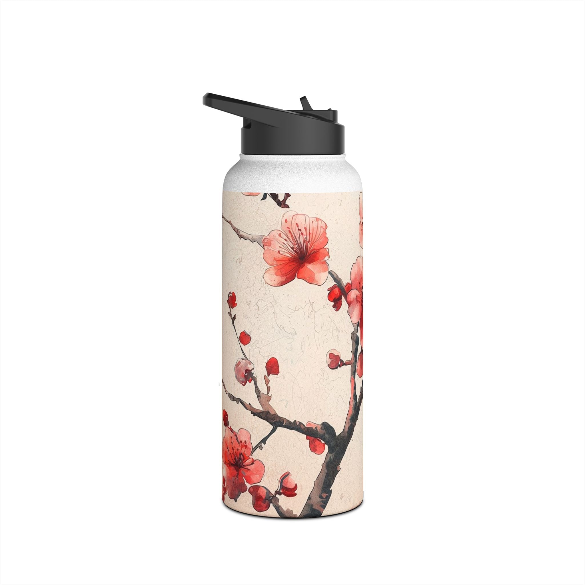 Cherry Blossom Breeze - Stainless Steel Water Bottle