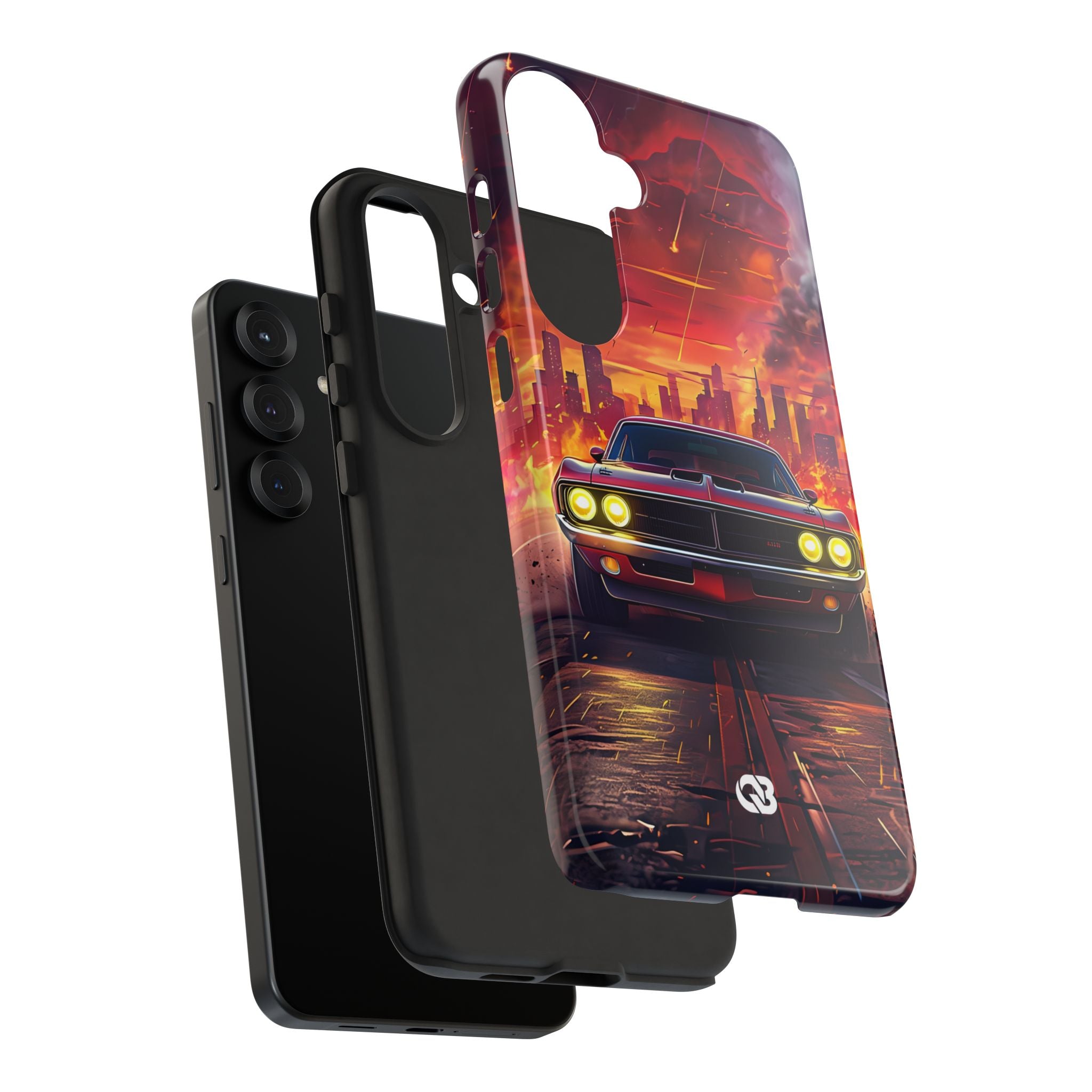 Inferno City Run · Tough Coque de téléphone pour Samsung