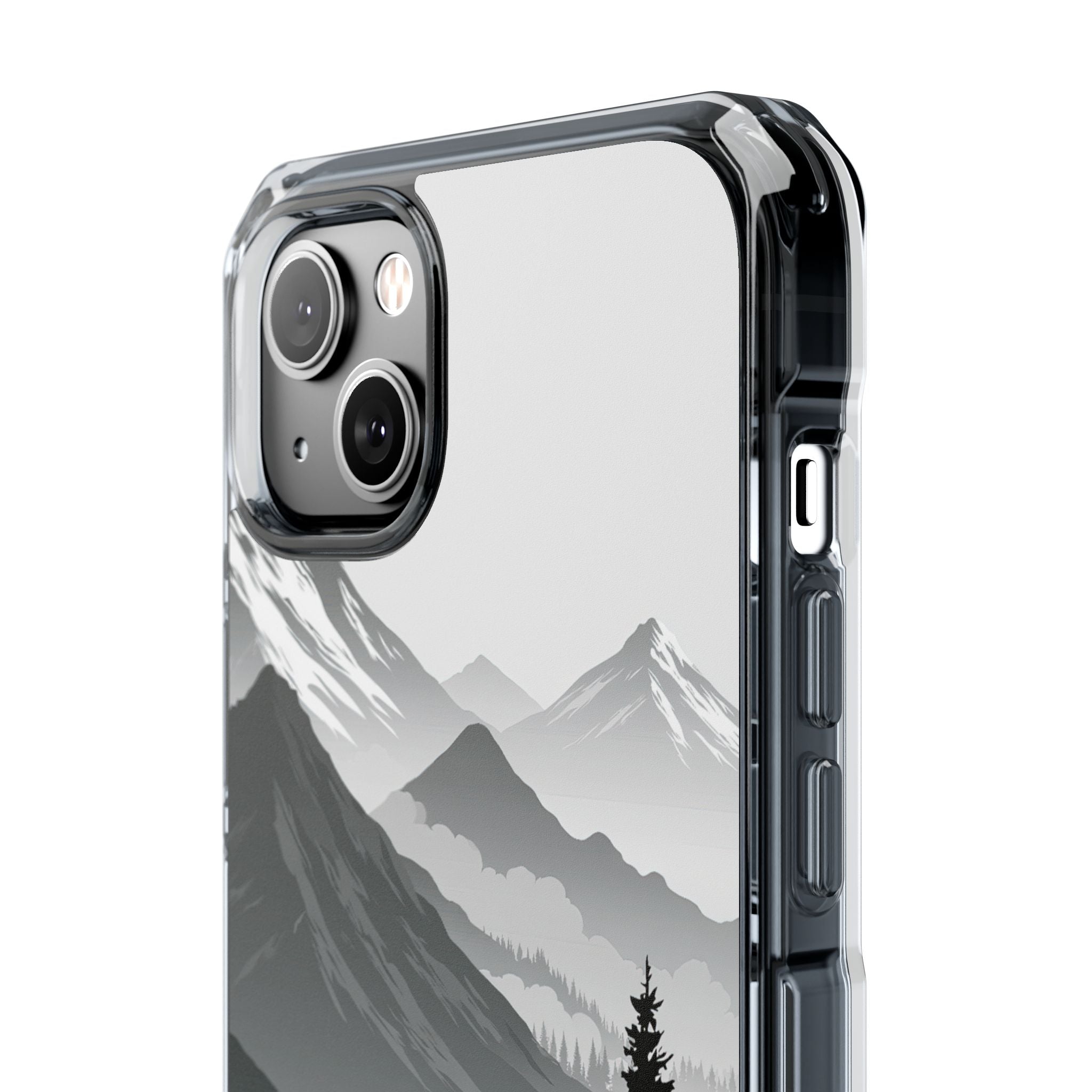Grey Impact MagSafe Phone Case for iPhone - Granite Ridge Mist
