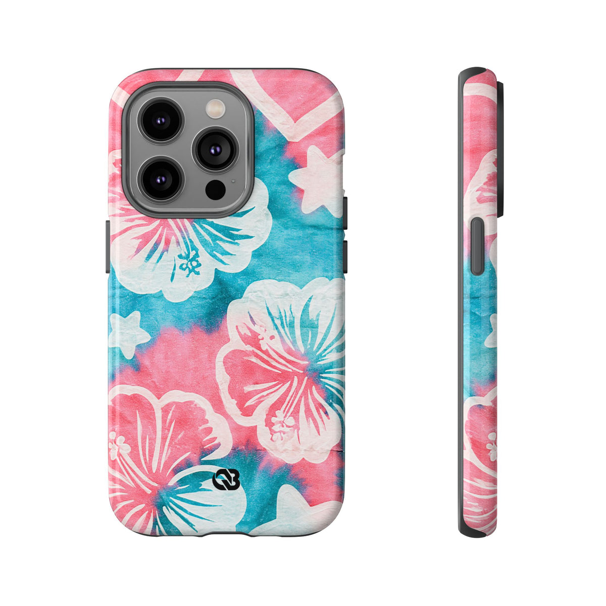 Tropical Hibiscus Bloom · Tough Phone Case for iPhone · Teal