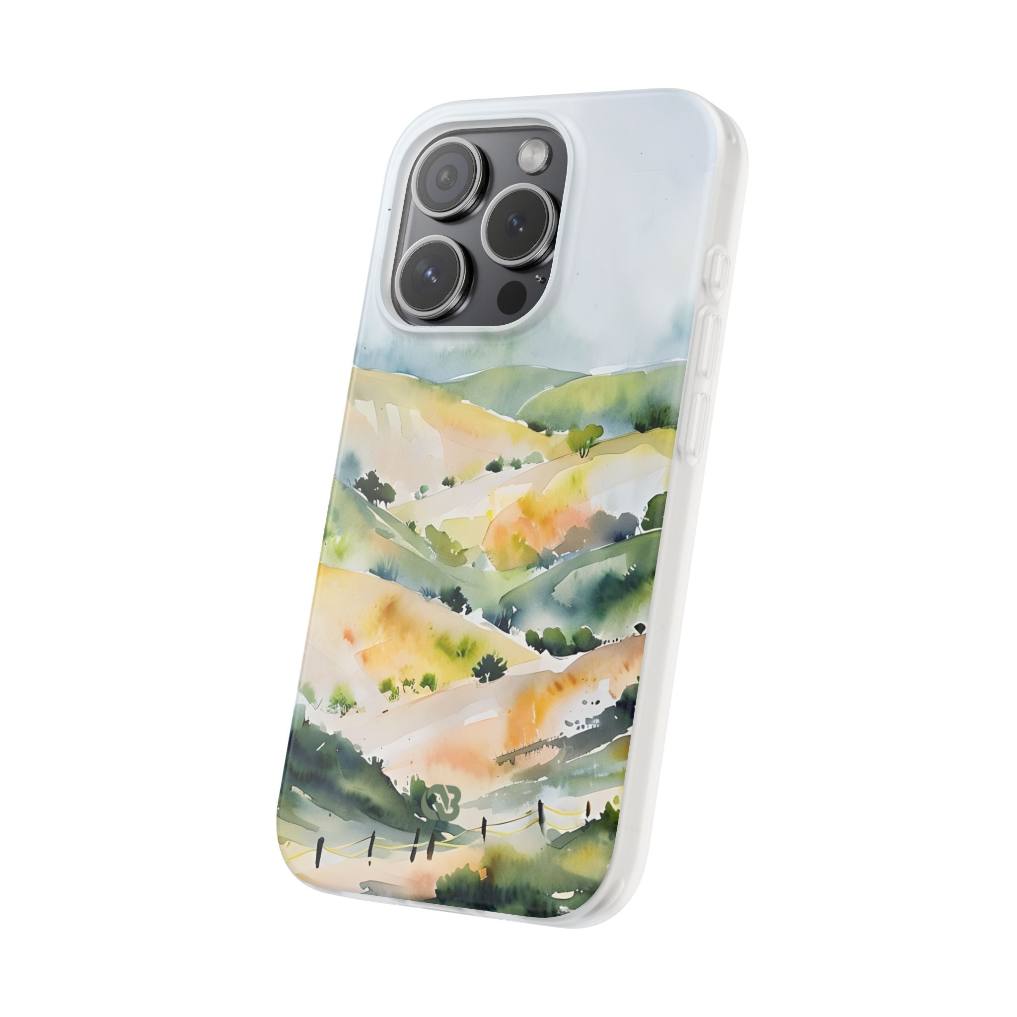 Sage Rolling Hills · Soft Phone Case for iPhone