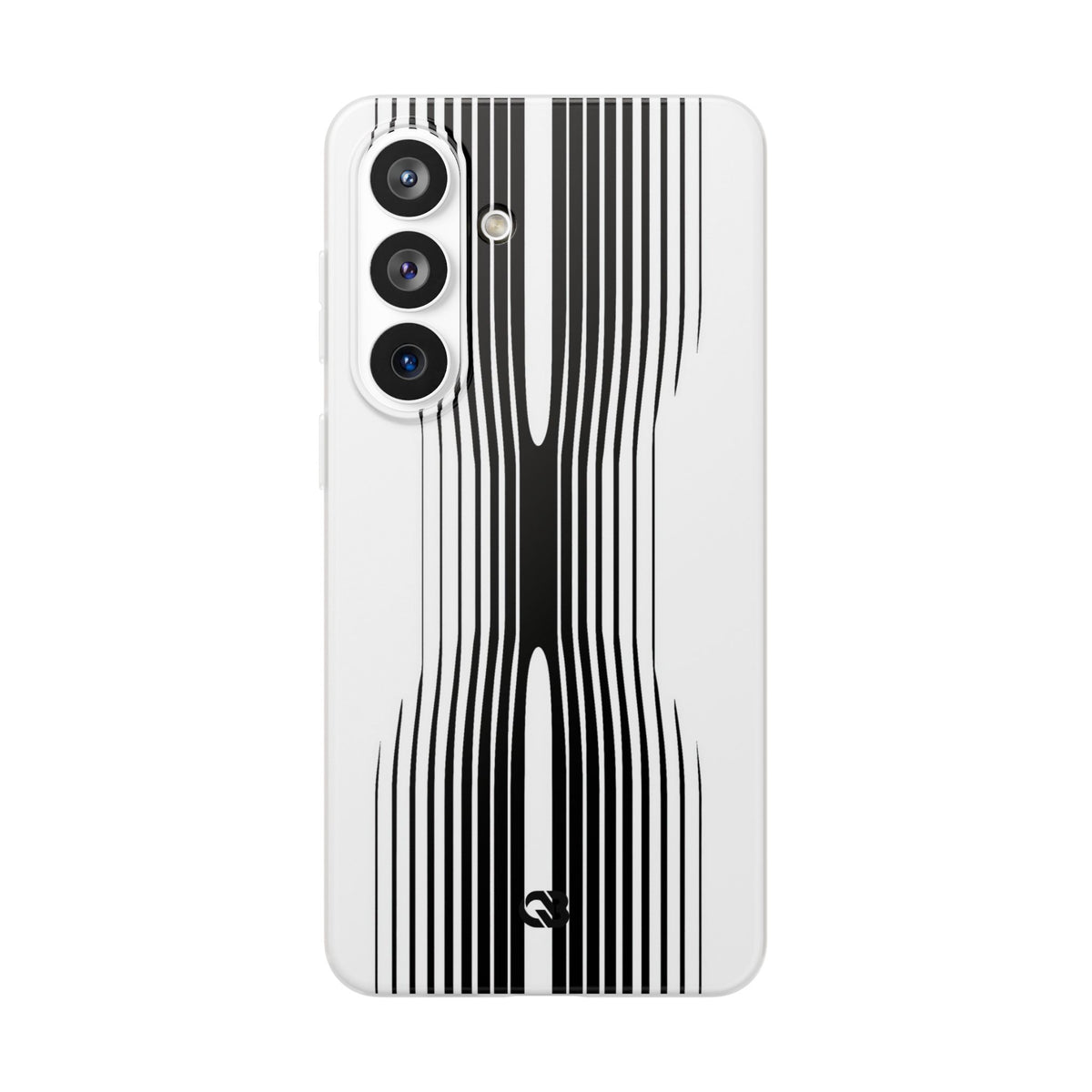 Linear Compression · Lite Phone Case for Samsung · Black