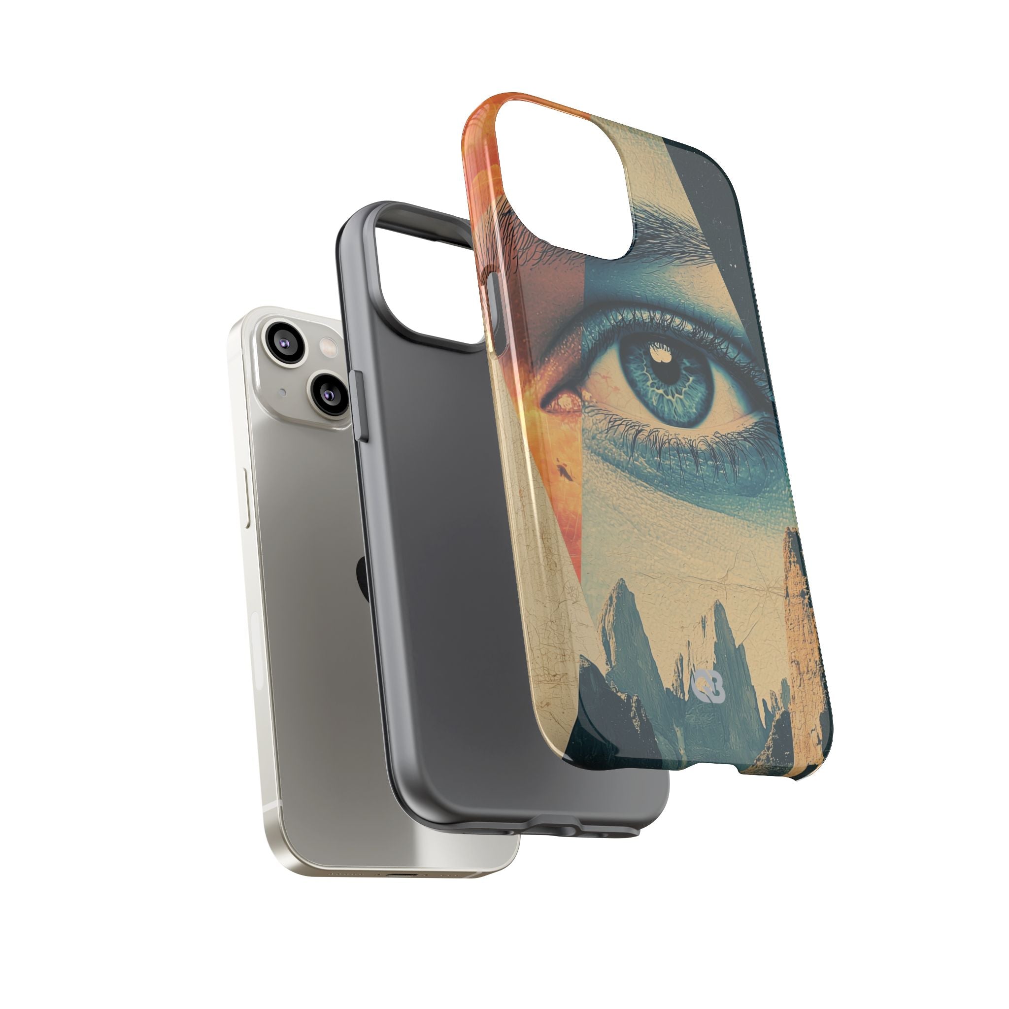 Fragmented Peak Gaze · Tough Phone Case for iPhone