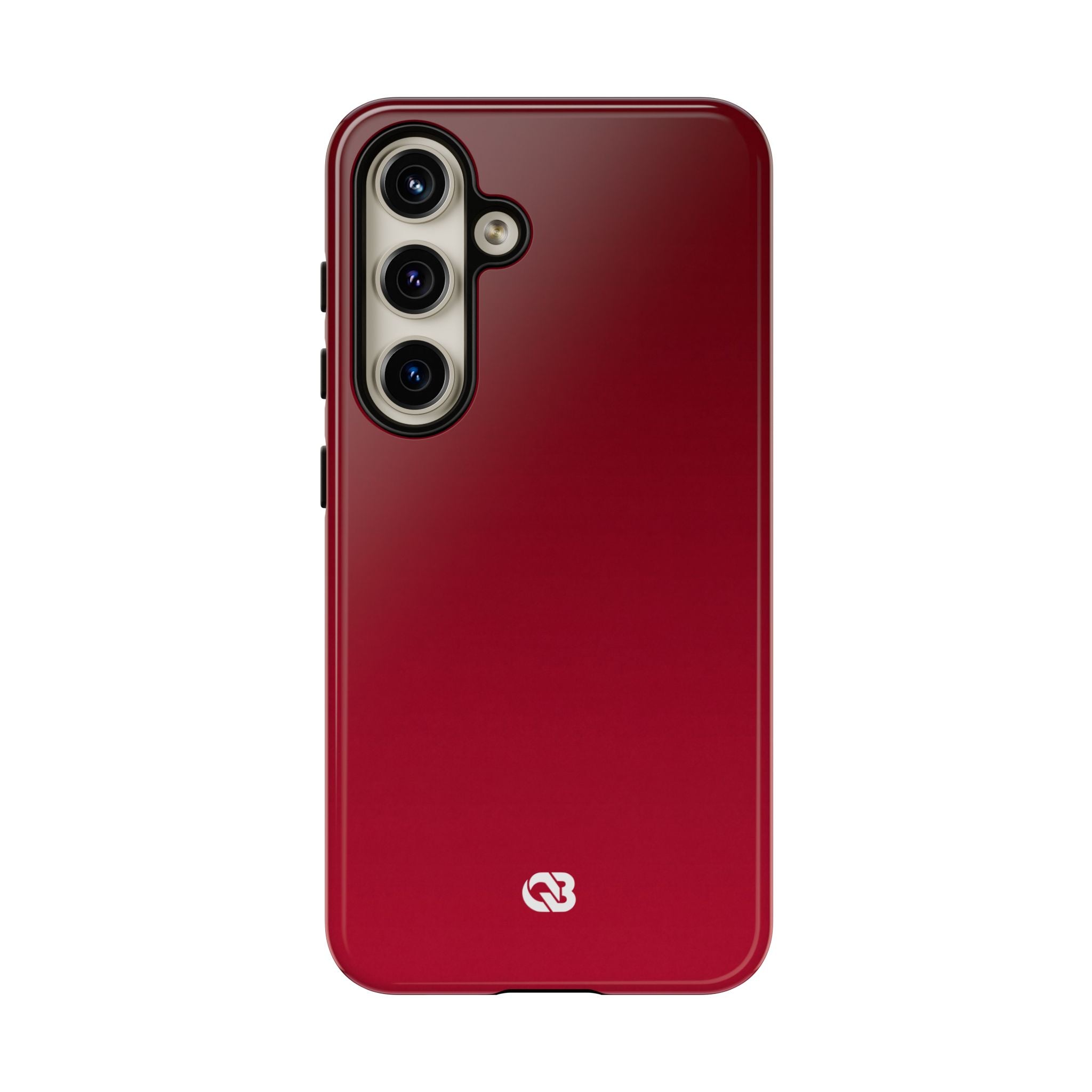Red Tough Phone Case for Samsung - Crimson Velvet Fade