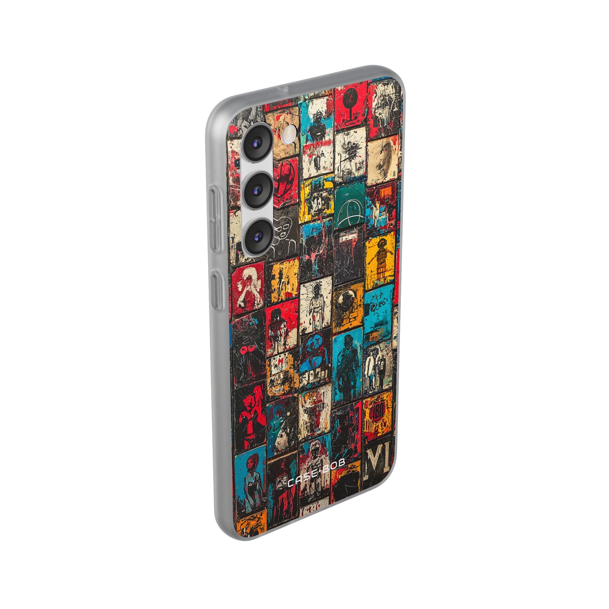 Figured Grid Samsung S23 Plus Case - Soft